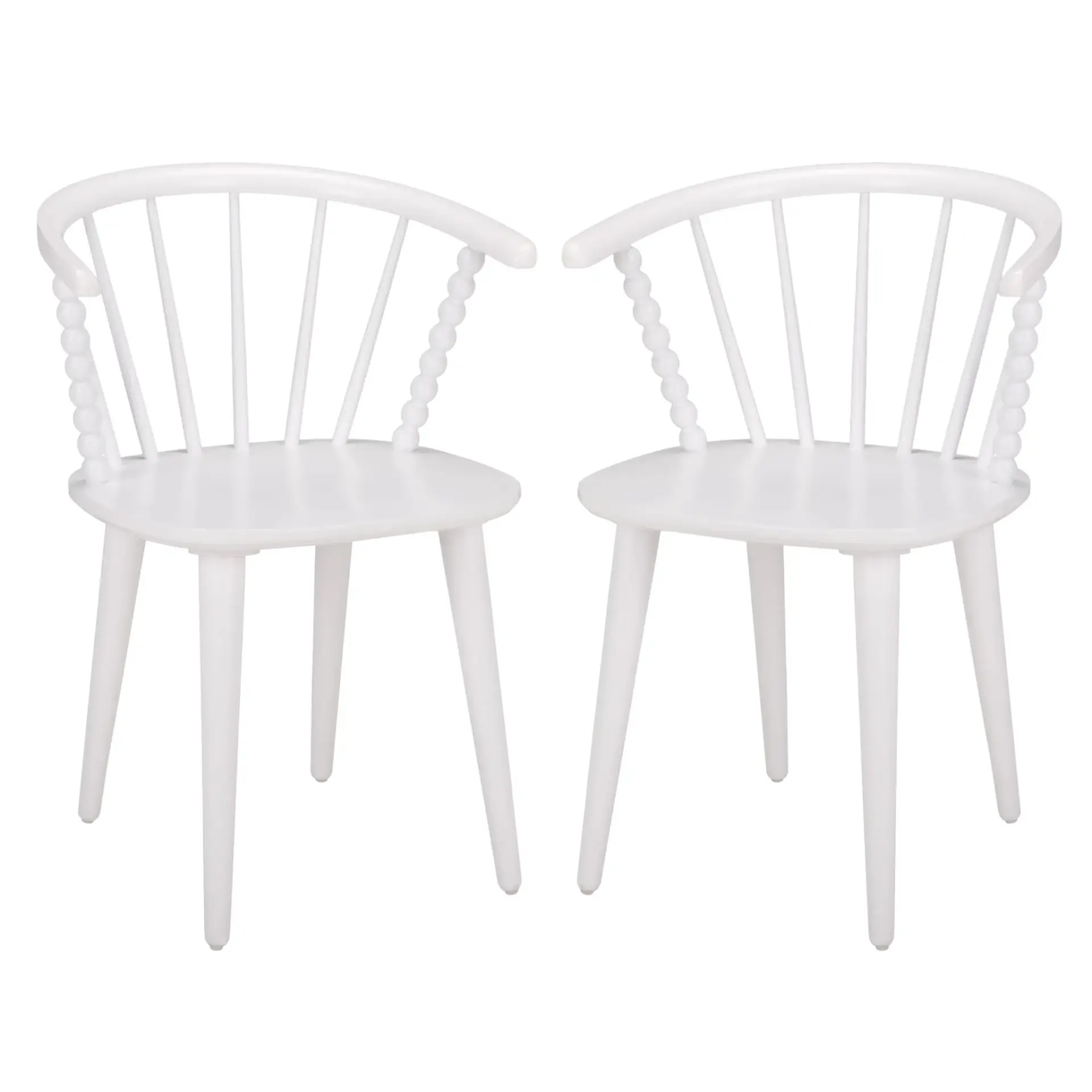 Paras Curved Back Dining Chair (Set of 2)