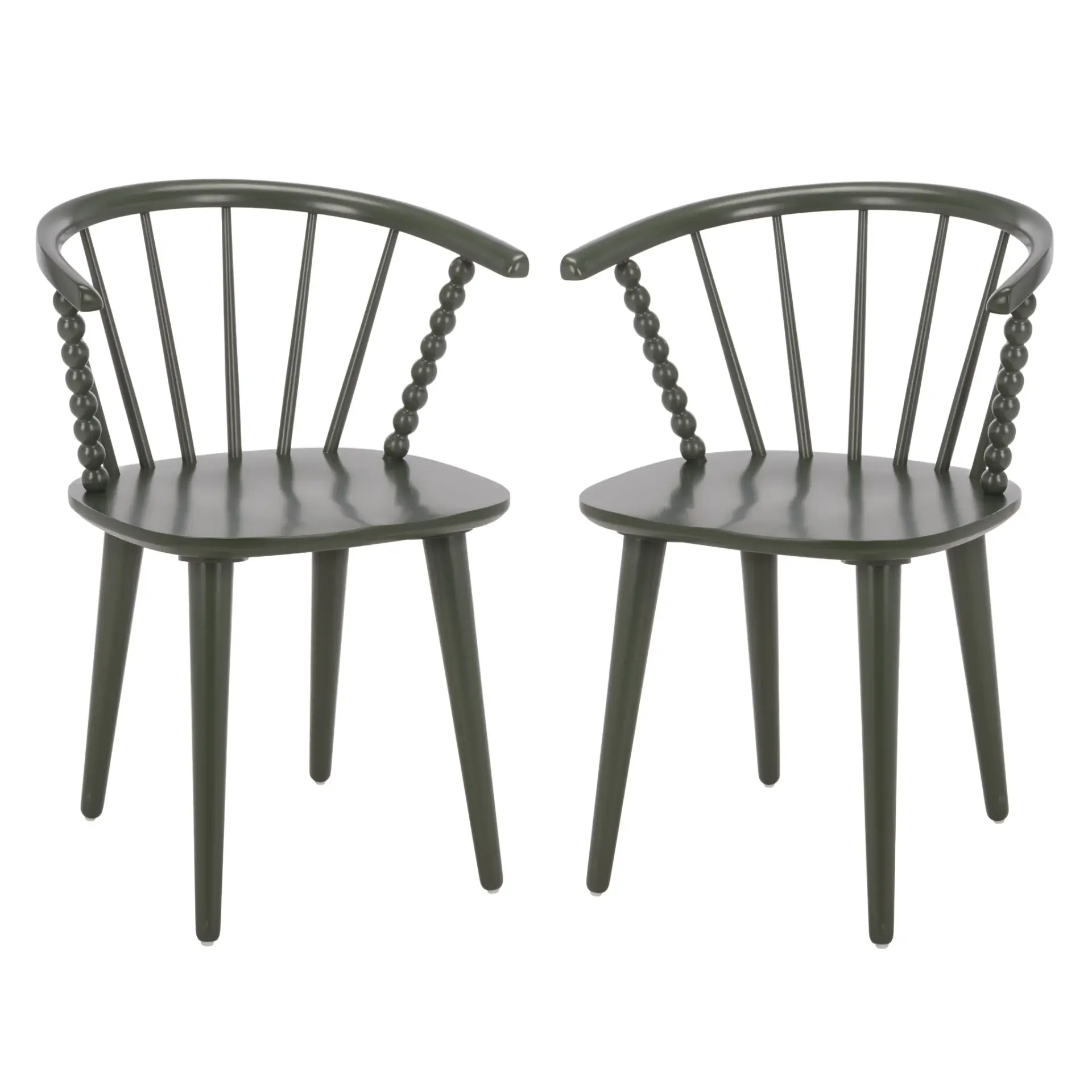 Paras Curved Back Dining Chair (Set of 2)