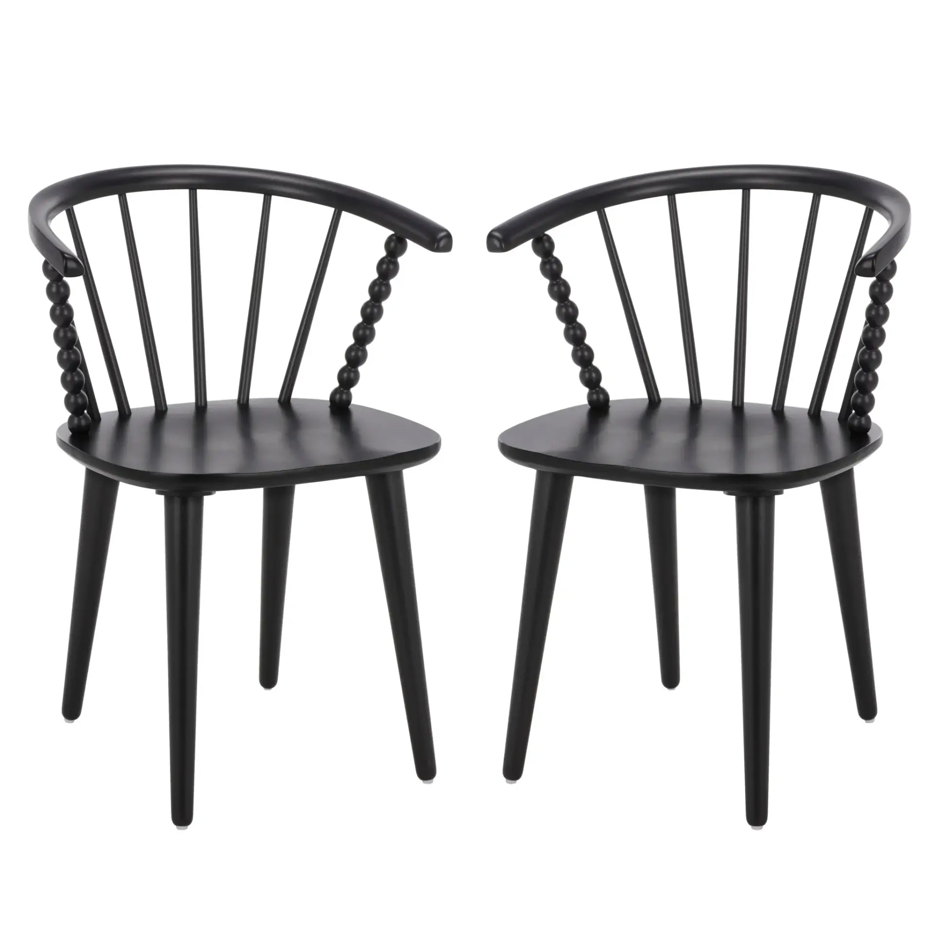 Paras Curved Back Dining Chair (Set of 2)