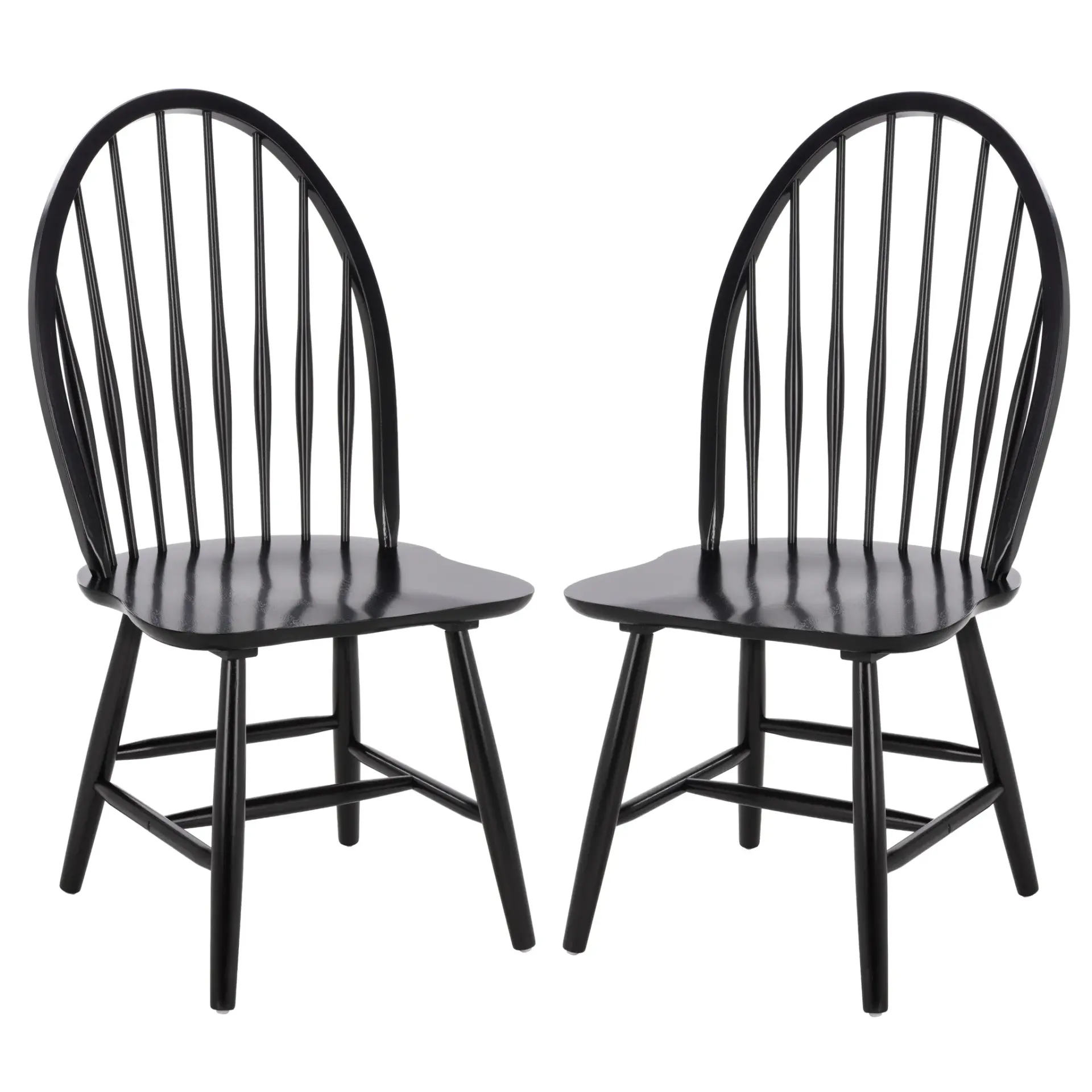 Wendall Spindle Dining Chairs (Set of 2)