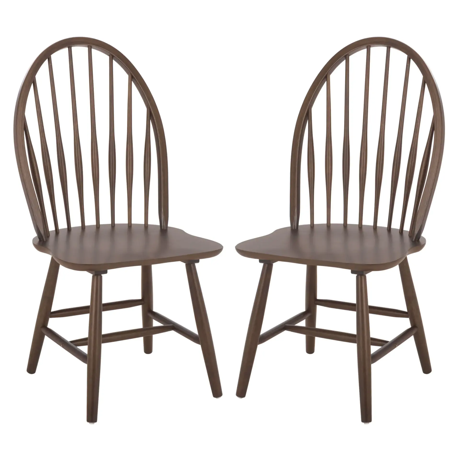Wendall Spindle Dining Chairs (Set of 2)