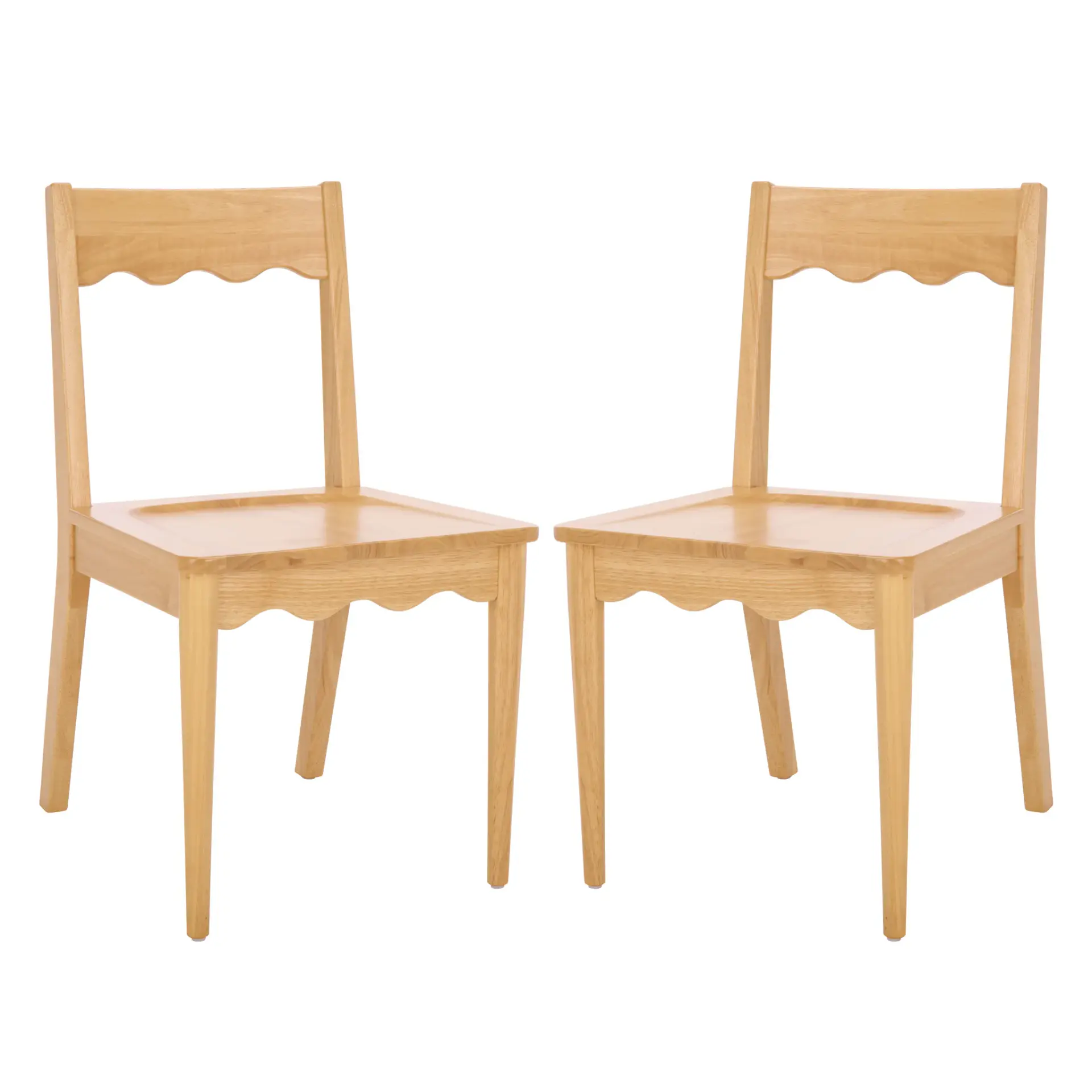 Rosetty Scallop Dining Chairs (Set Of 2)
