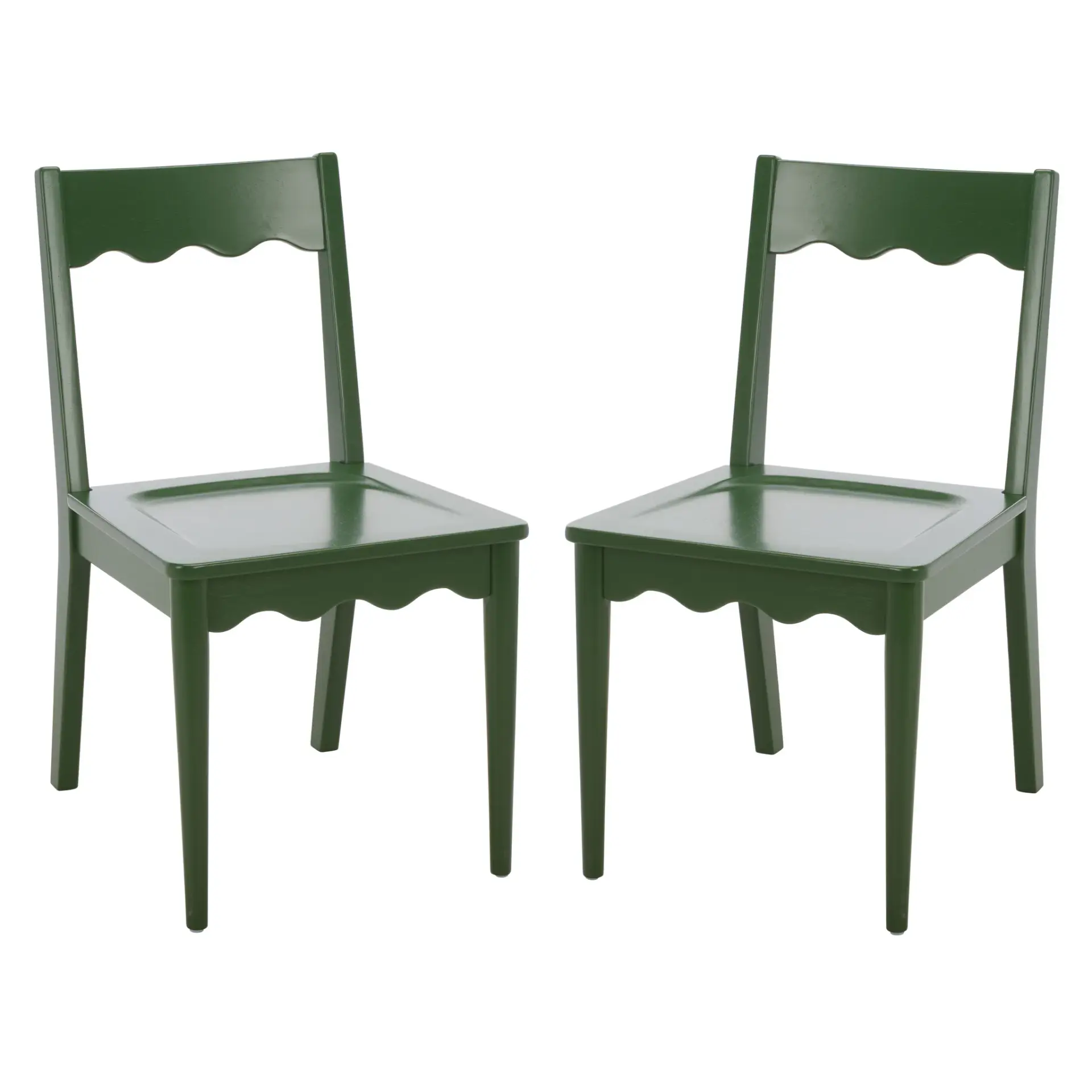 Rosetty Scallop Dining Chairs (Set Of 2)
