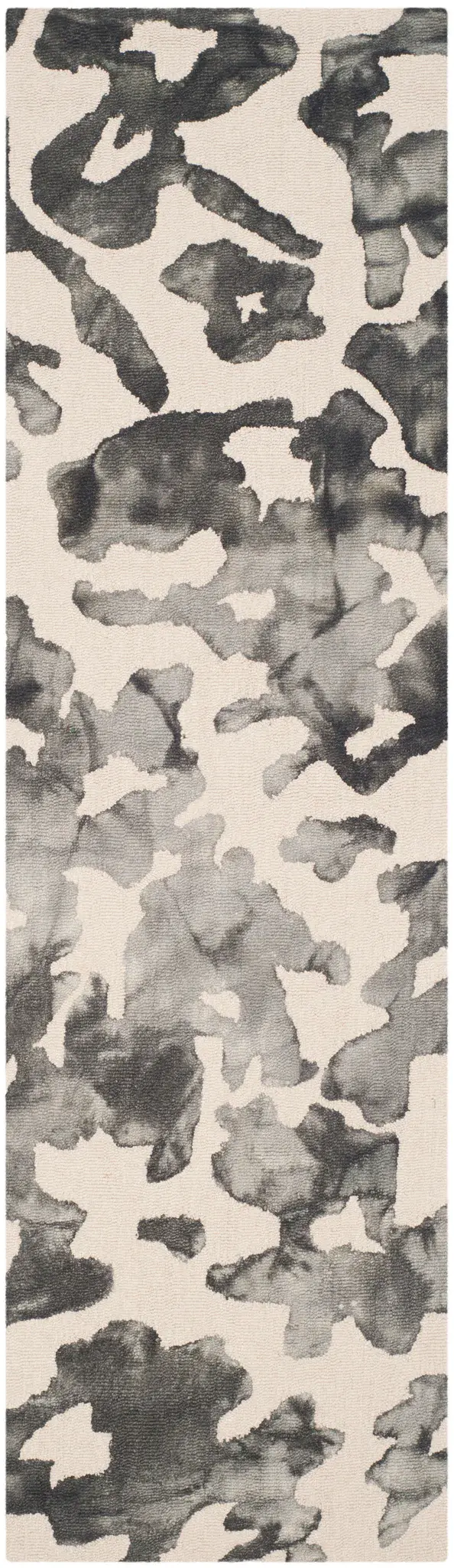 Dip Dye Abstract Hand-Tufted Wool Rug