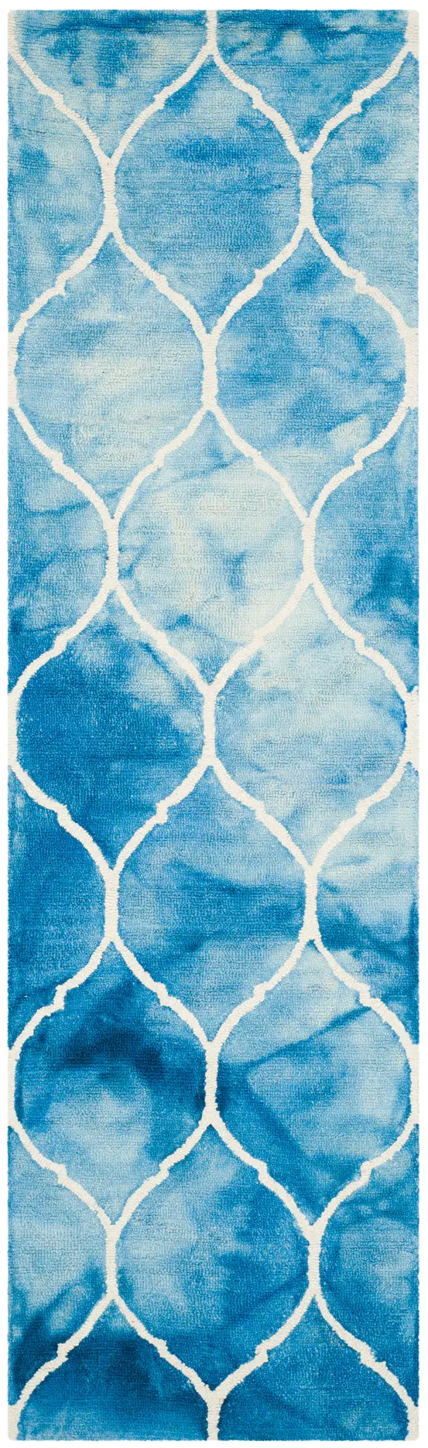 Dip Dye Ogee Hand-Tufted Wool Rug