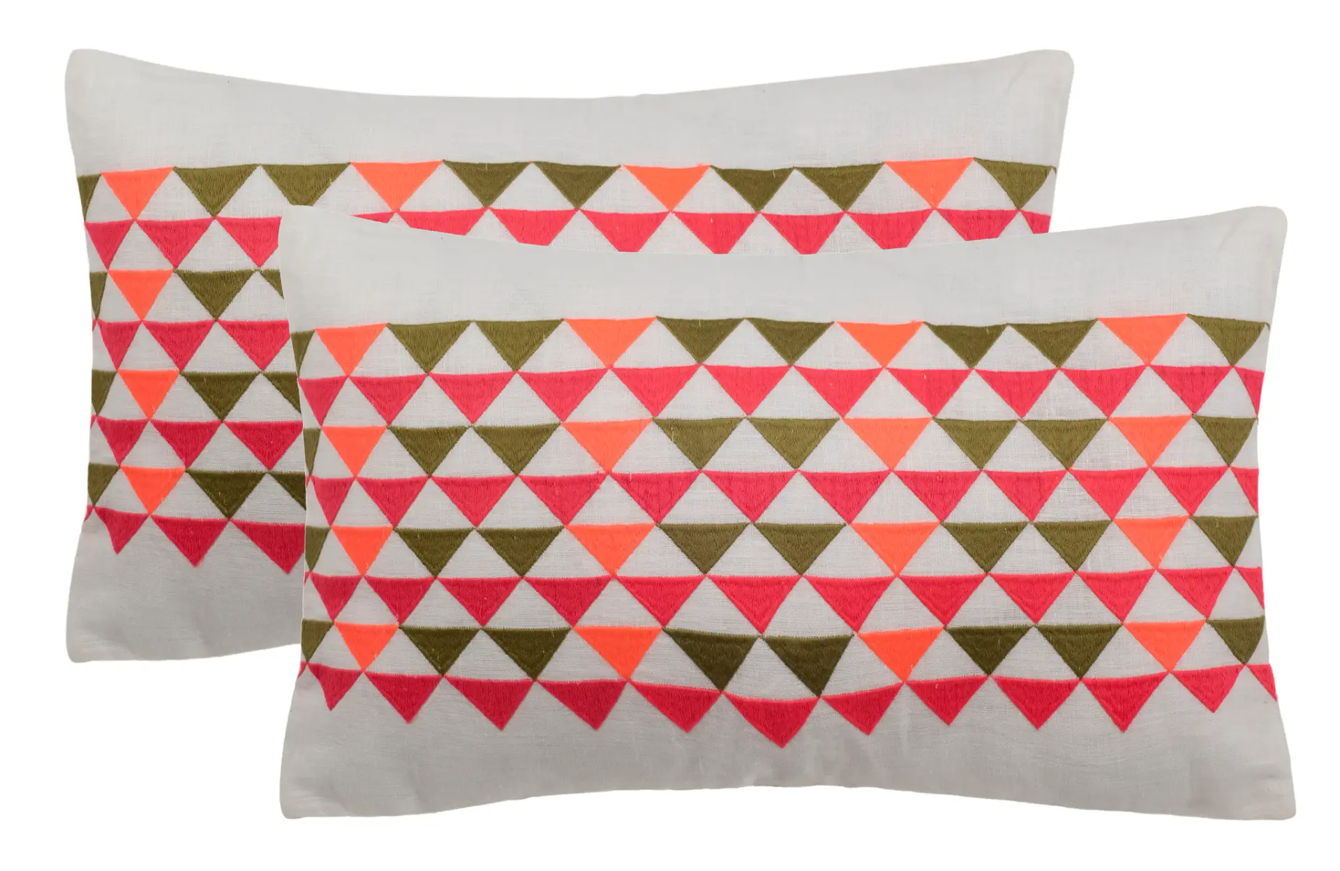 Geo Mountain Pillow (Set Of 2)