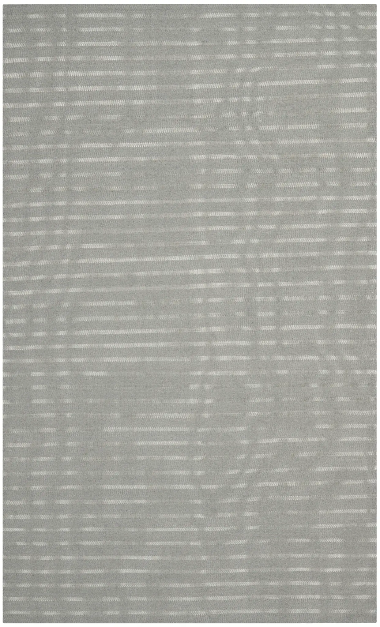 Dhurries Pinstripe Hand-Woven Wool Rug
