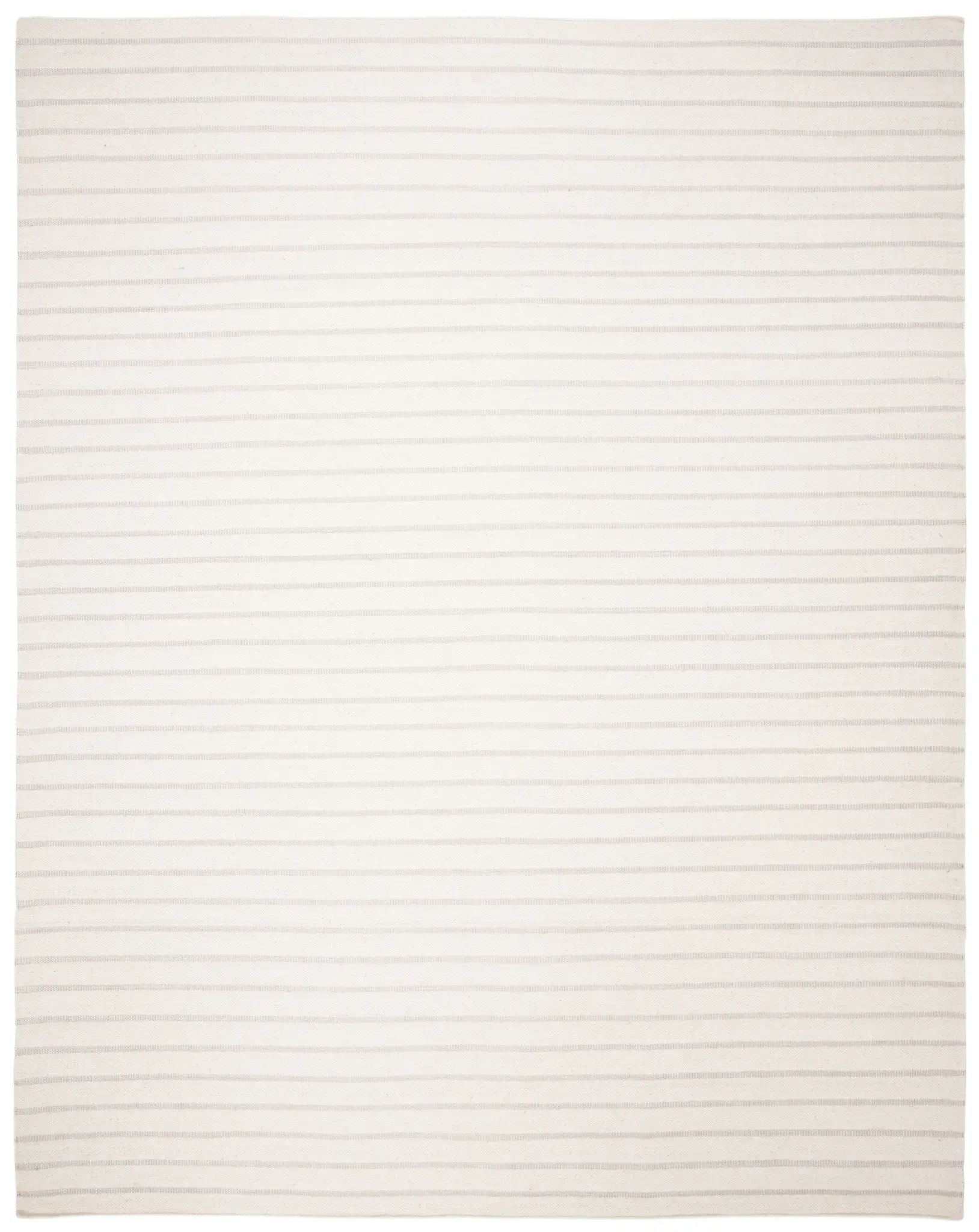 Dhurries Pinstripe Hand-Woven Wool Rug