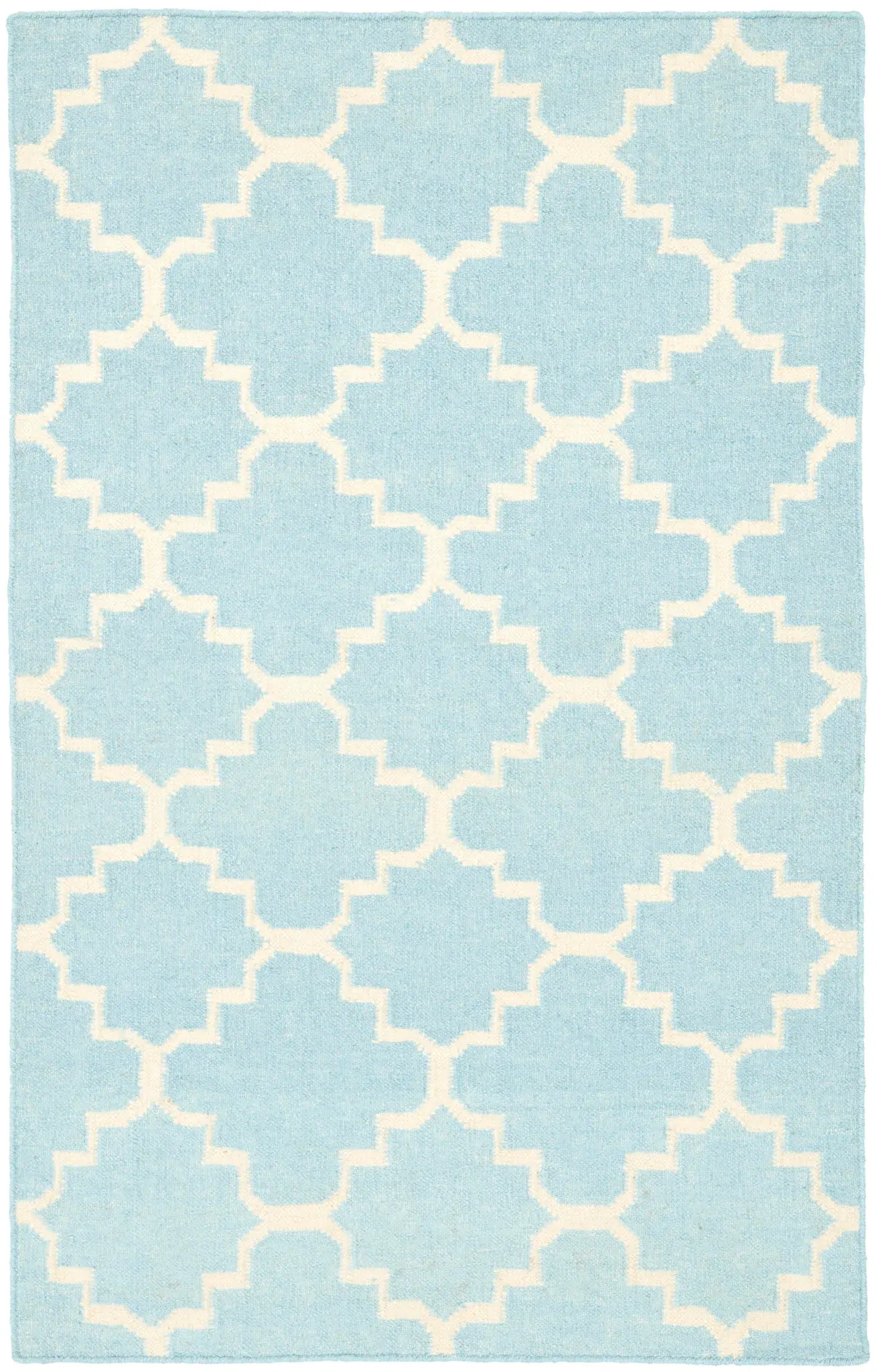 Dhurries Trellis Hand-Woven Rug