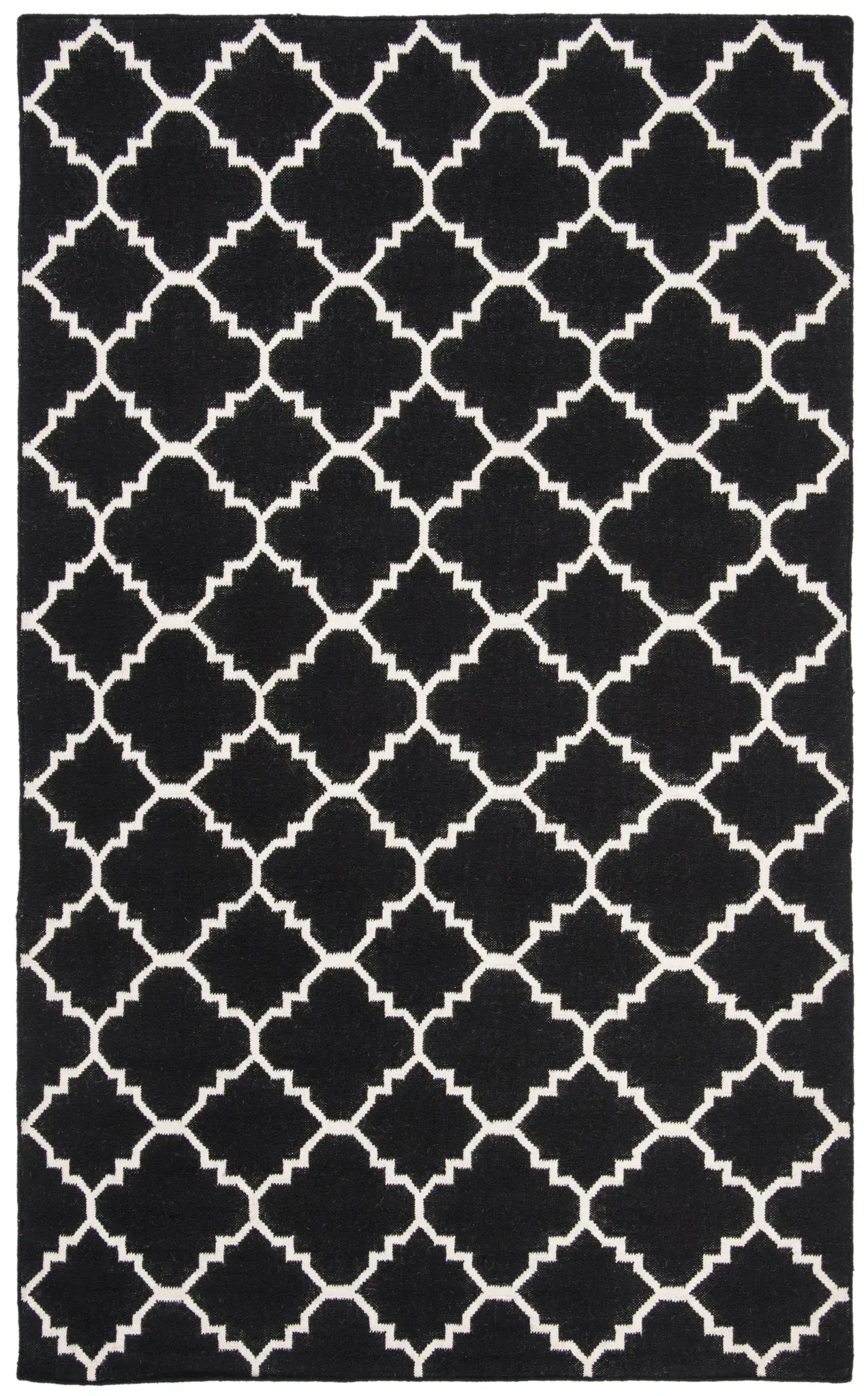 Dhurries Trellis Hand-Woven Rug