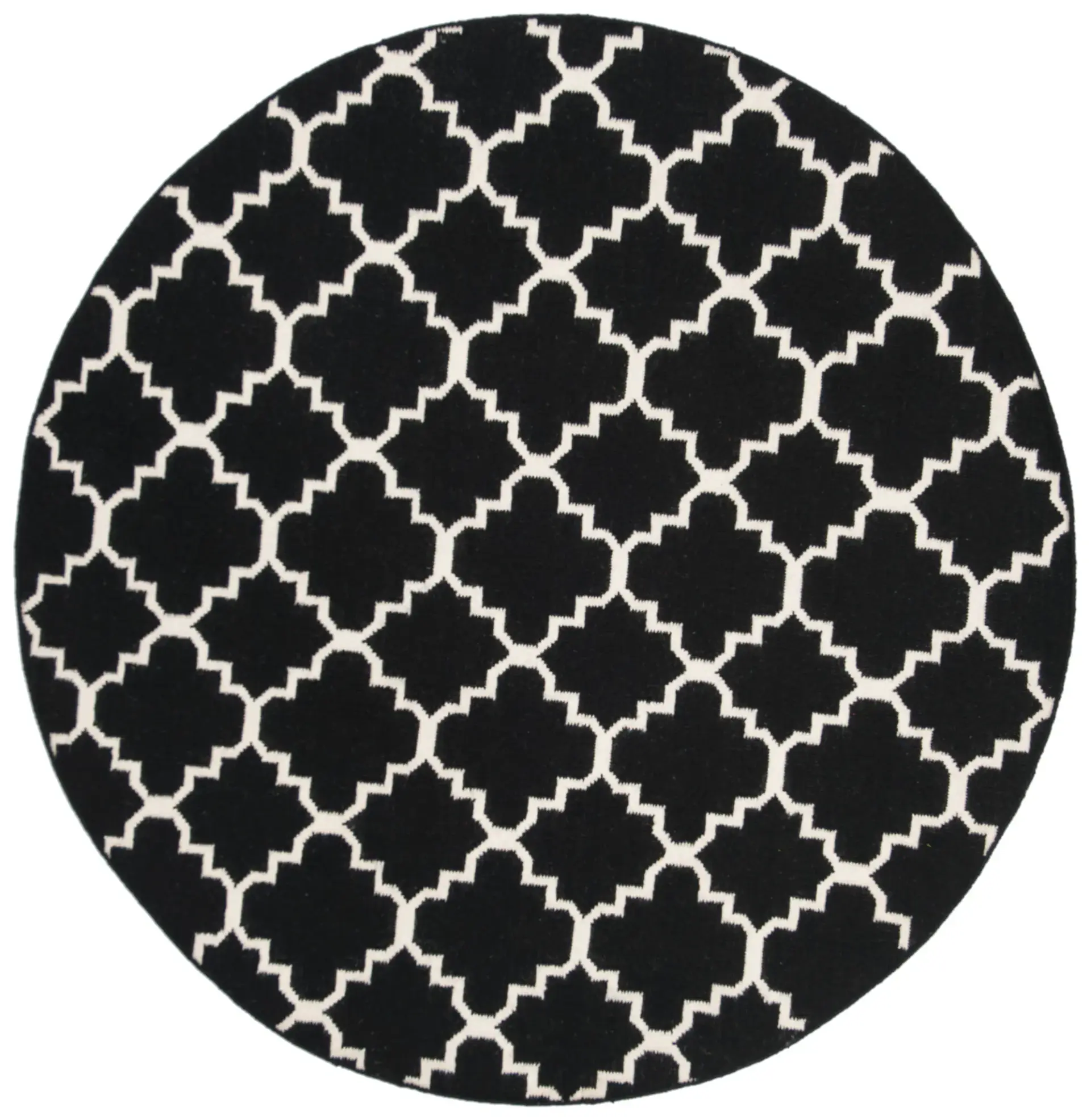 Dhurries Trellis Hand-Woven Rug