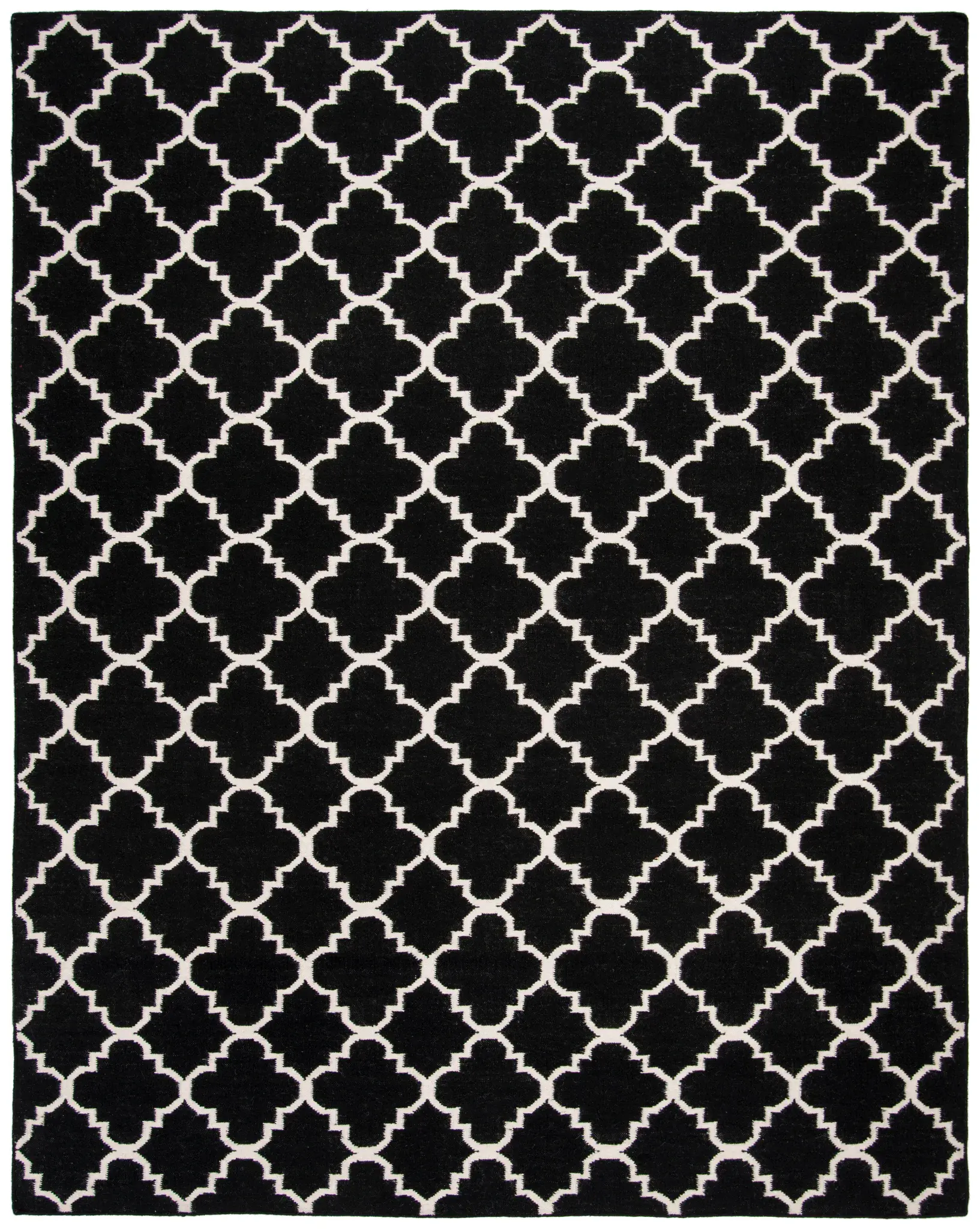 Dhurries Trellis Hand-Woven Rug