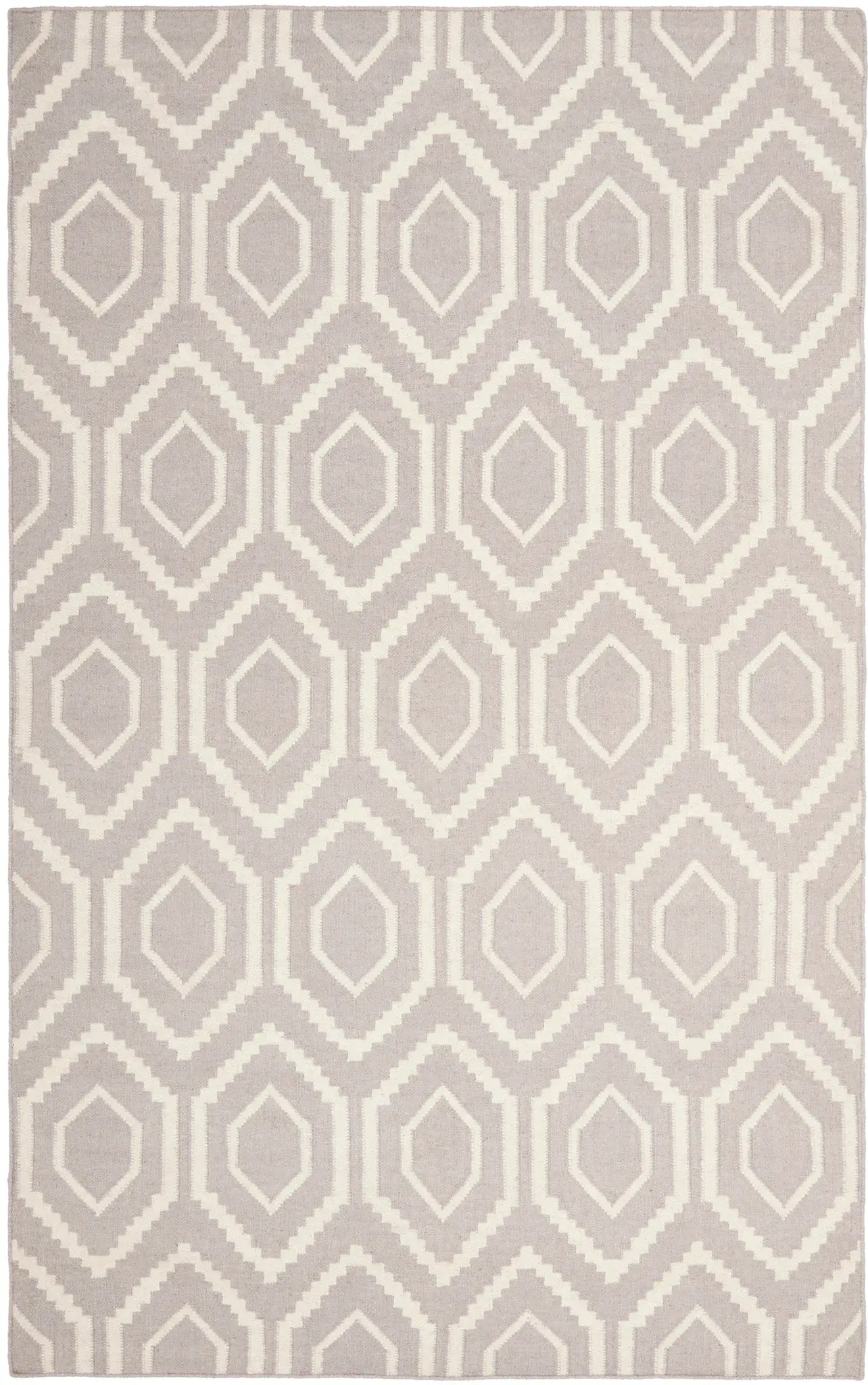 Dhurries Honeycomb Hand-Woven Rug
