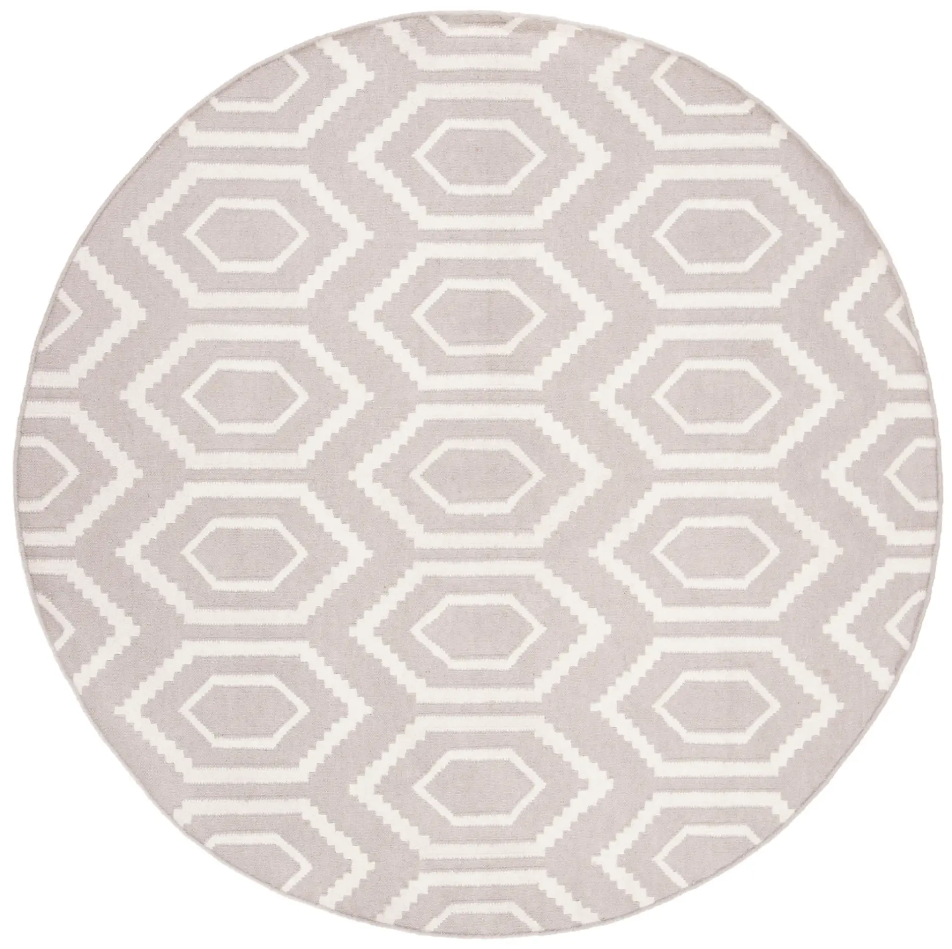 Dhurries Honeycomb Hand-Woven Rug