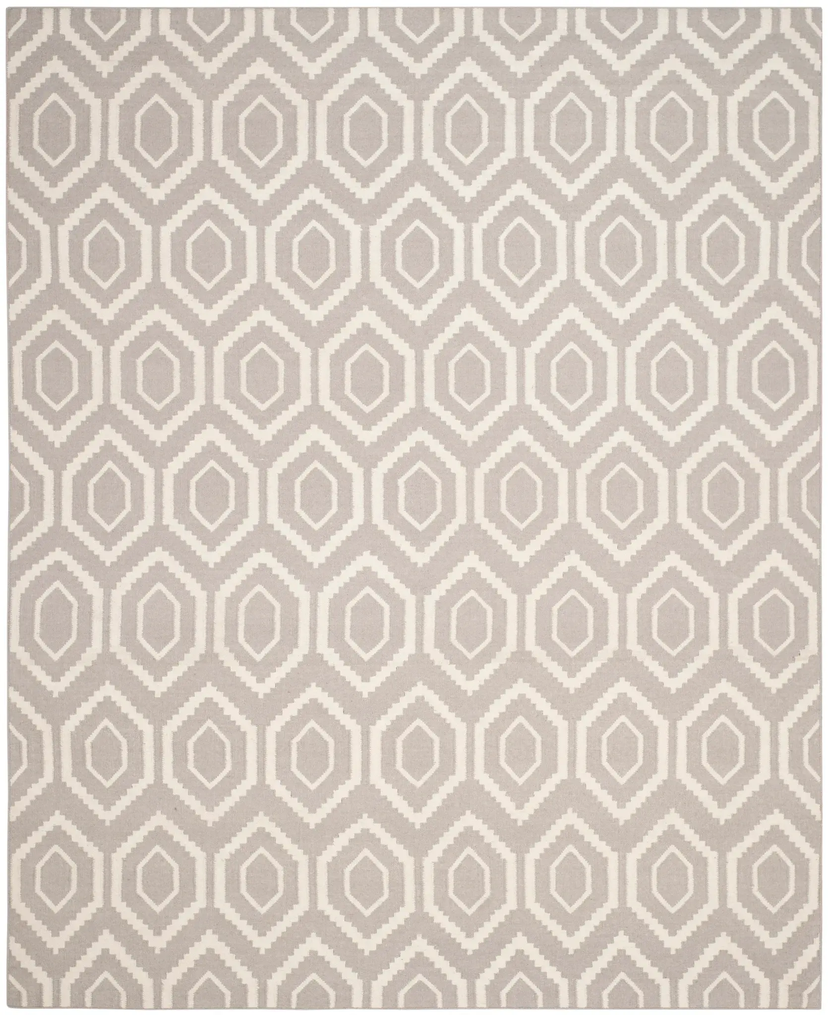 Dhurries Honeycomb Hand-Woven Rug