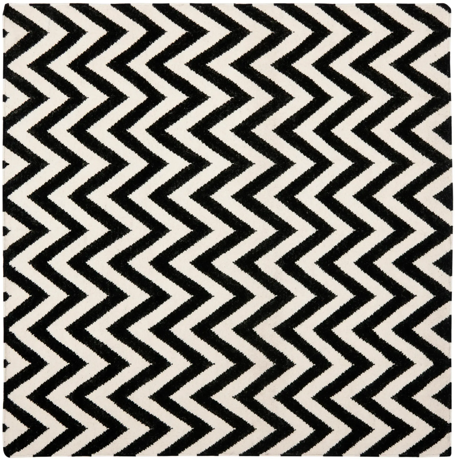 Dhurries Chevron Hand-Woven Rug