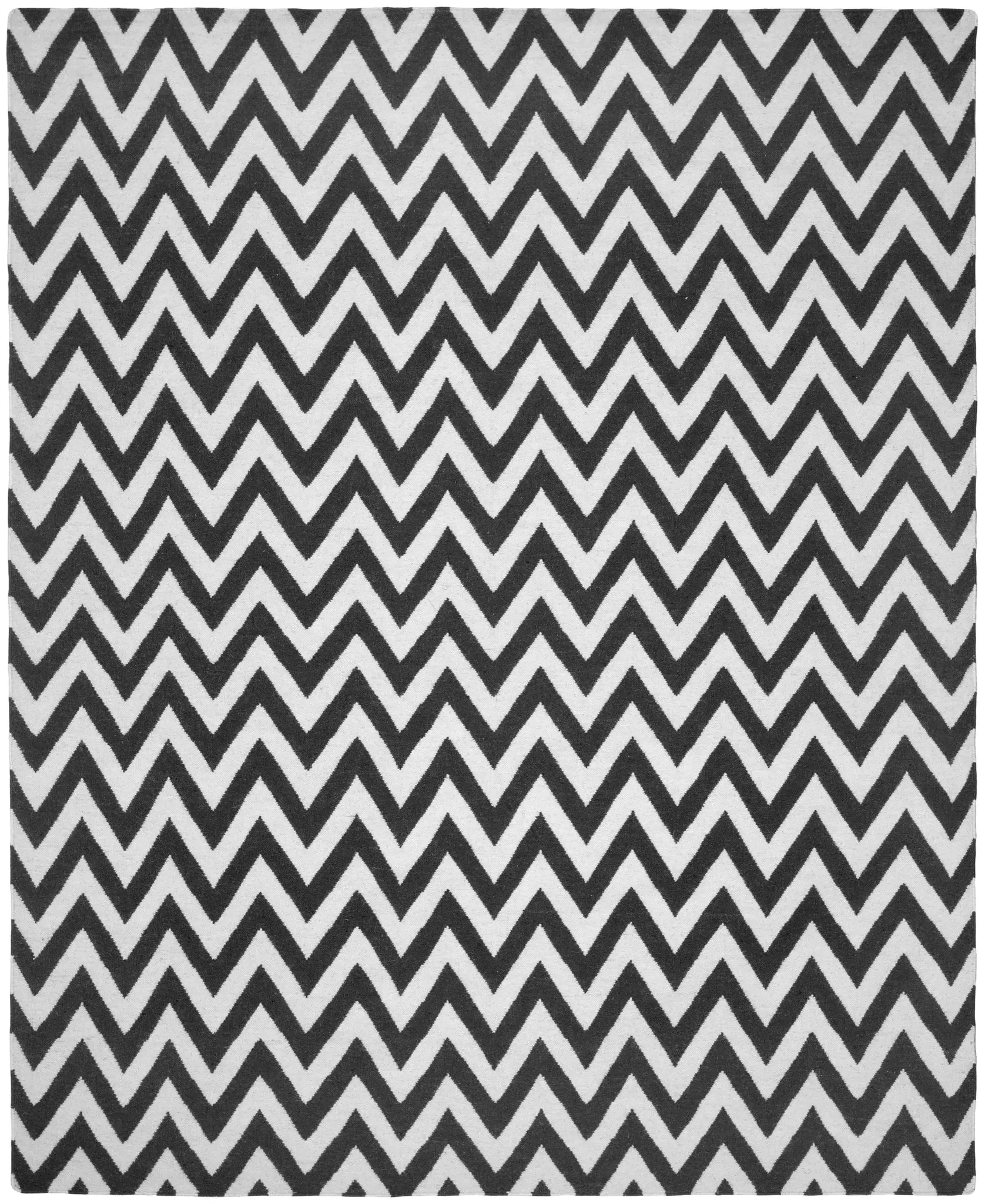 Dhurries Chevron Hand-Woven Rug