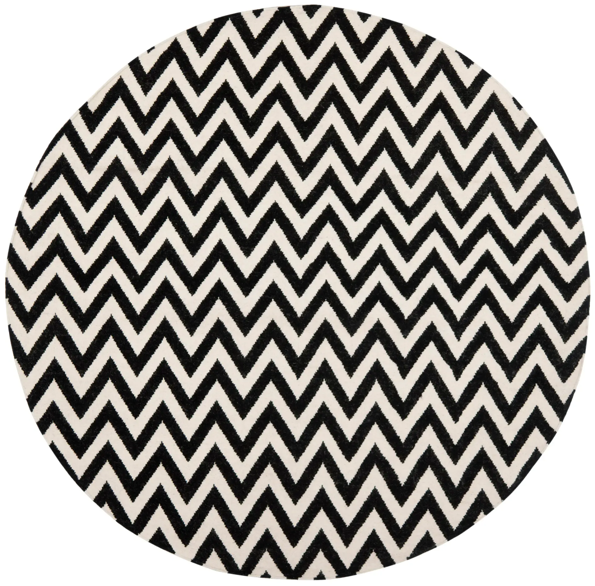 Dhurries Chevron Hand-Woven Rug