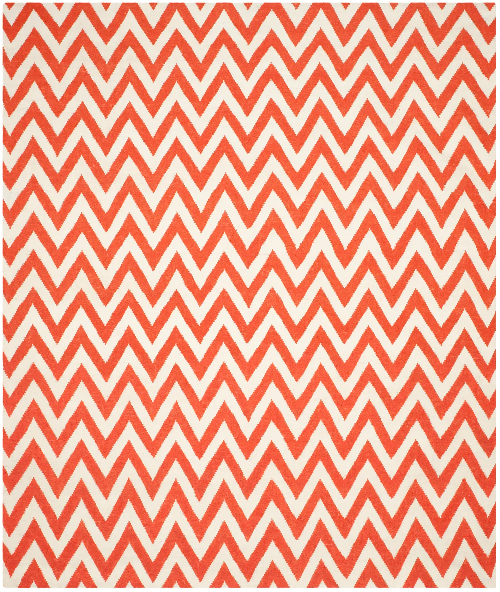 Dhurries Chevron Hand-Woven Rug