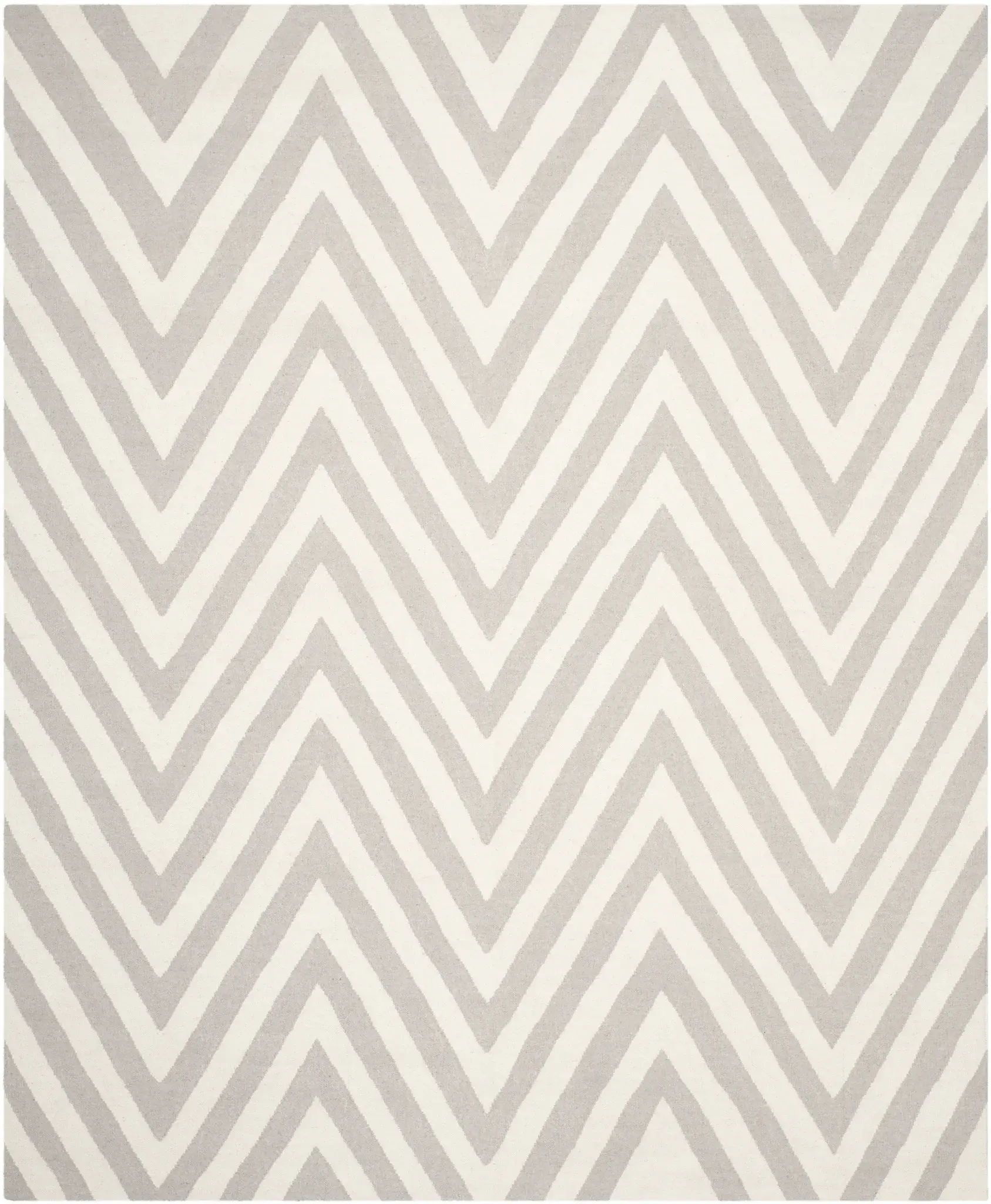 Dhurries Large Chevron Hand-Woven Rug
