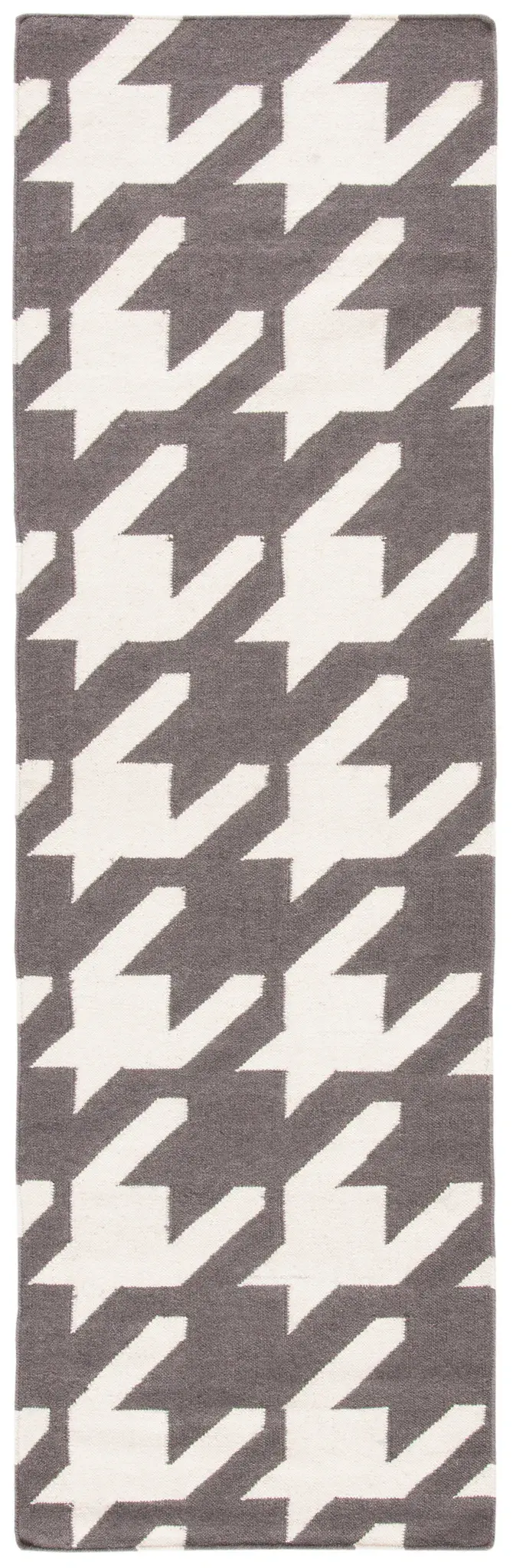 Dhurries Houndstooth Hand-Woven Rug