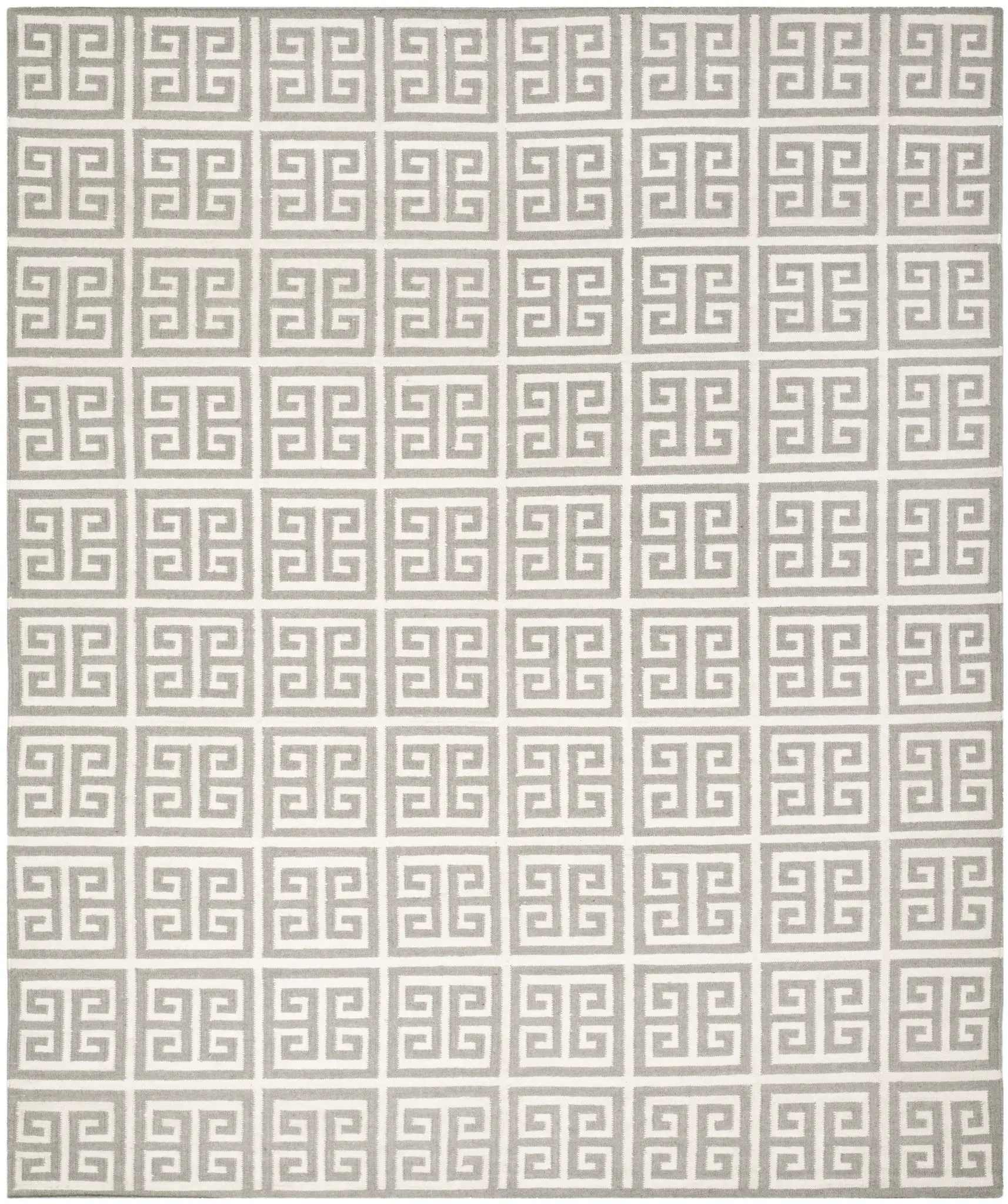 Dhurries Greek Key Hand-Woven Rug