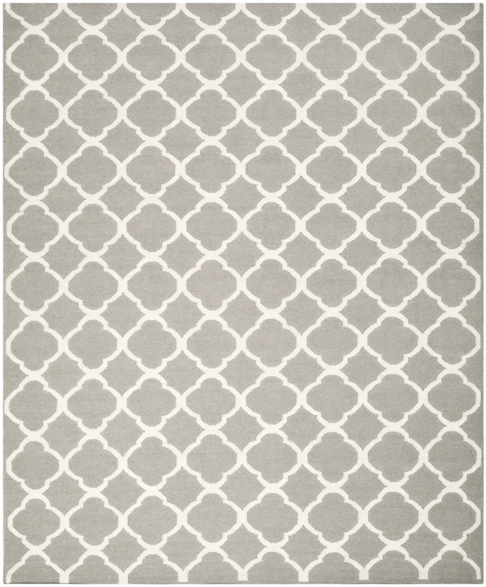 Dhurries Clover Trellis Hand-Woven Rug
