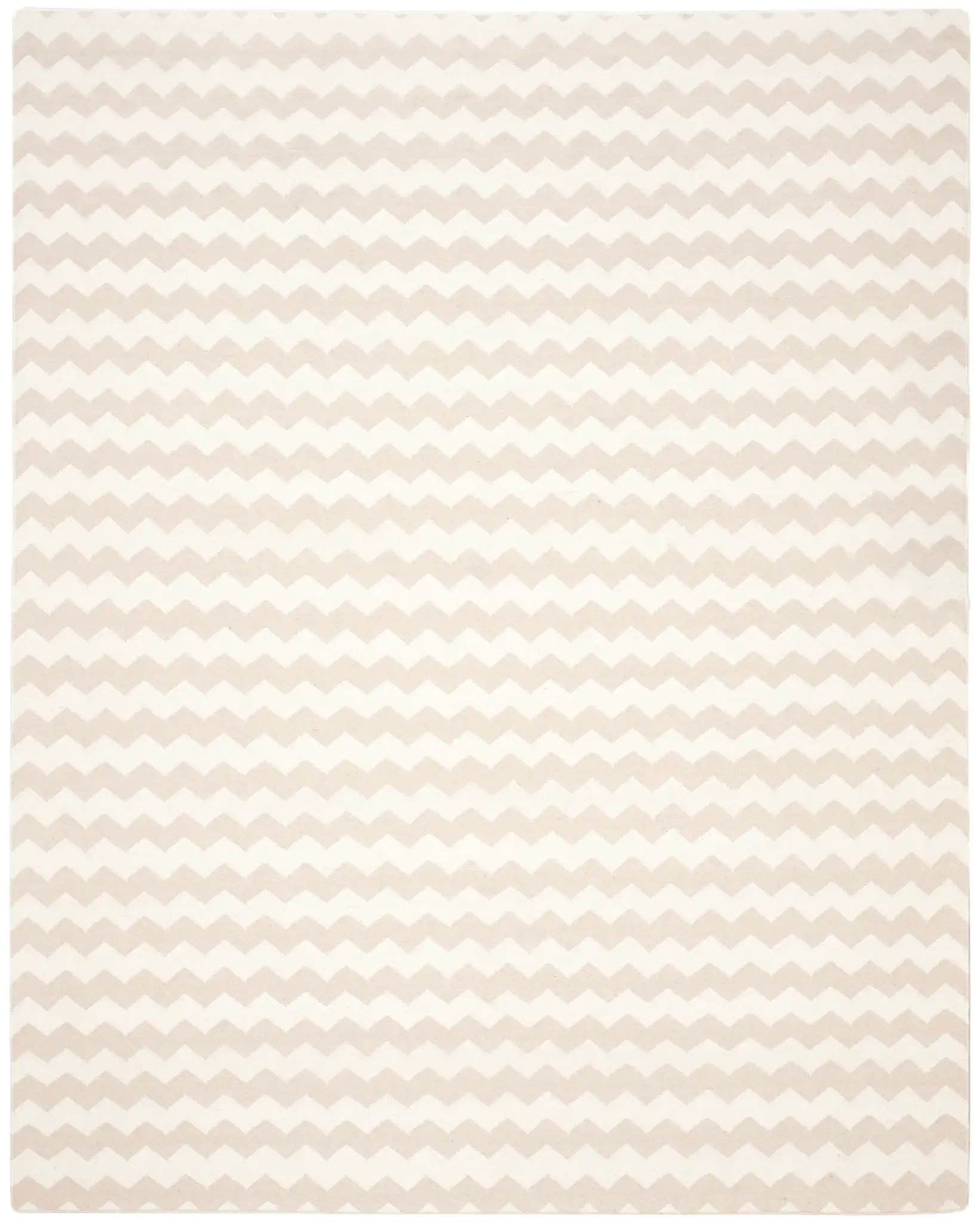Dhurries Small Chevron Hand-Woven Rug