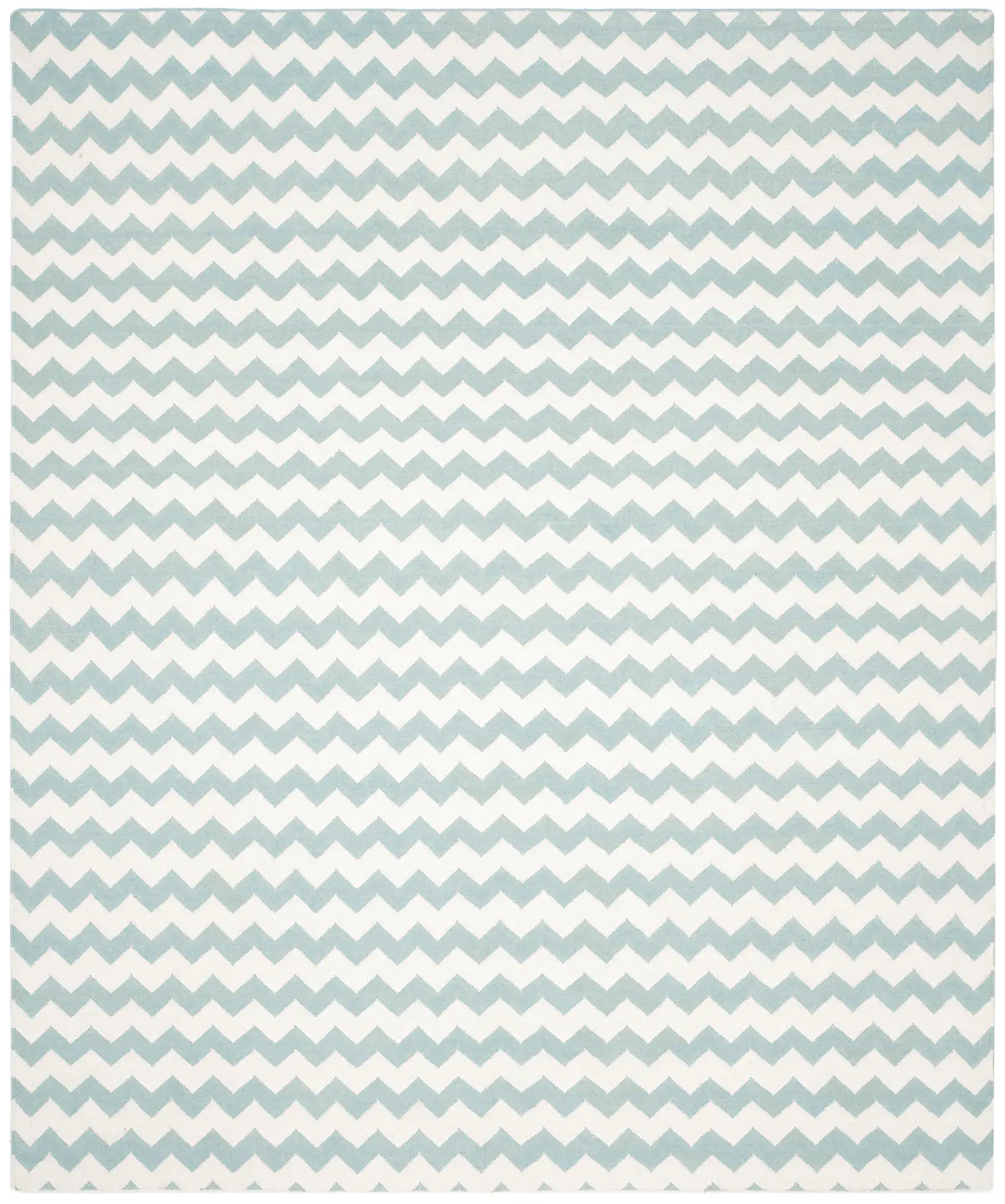 Dhurries Small Chevron Hand-Woven Rug