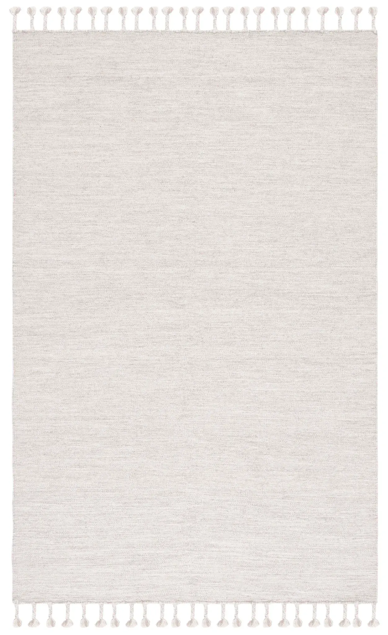 Dhurries Hampton Hand-Loomed Tasseled Wool Rug