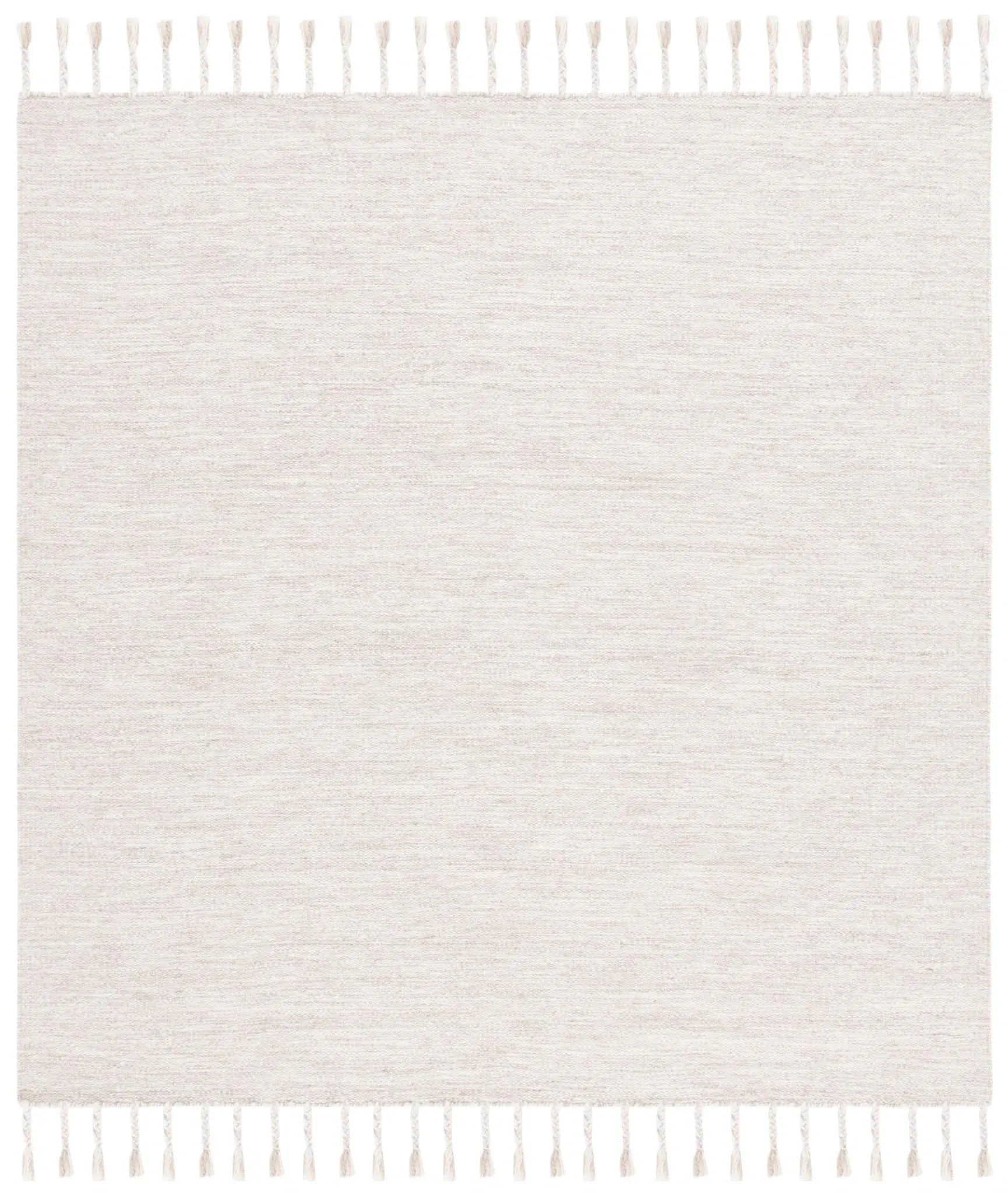Dhurries Hampton Hand-Loomed Tasseled Wool Rug