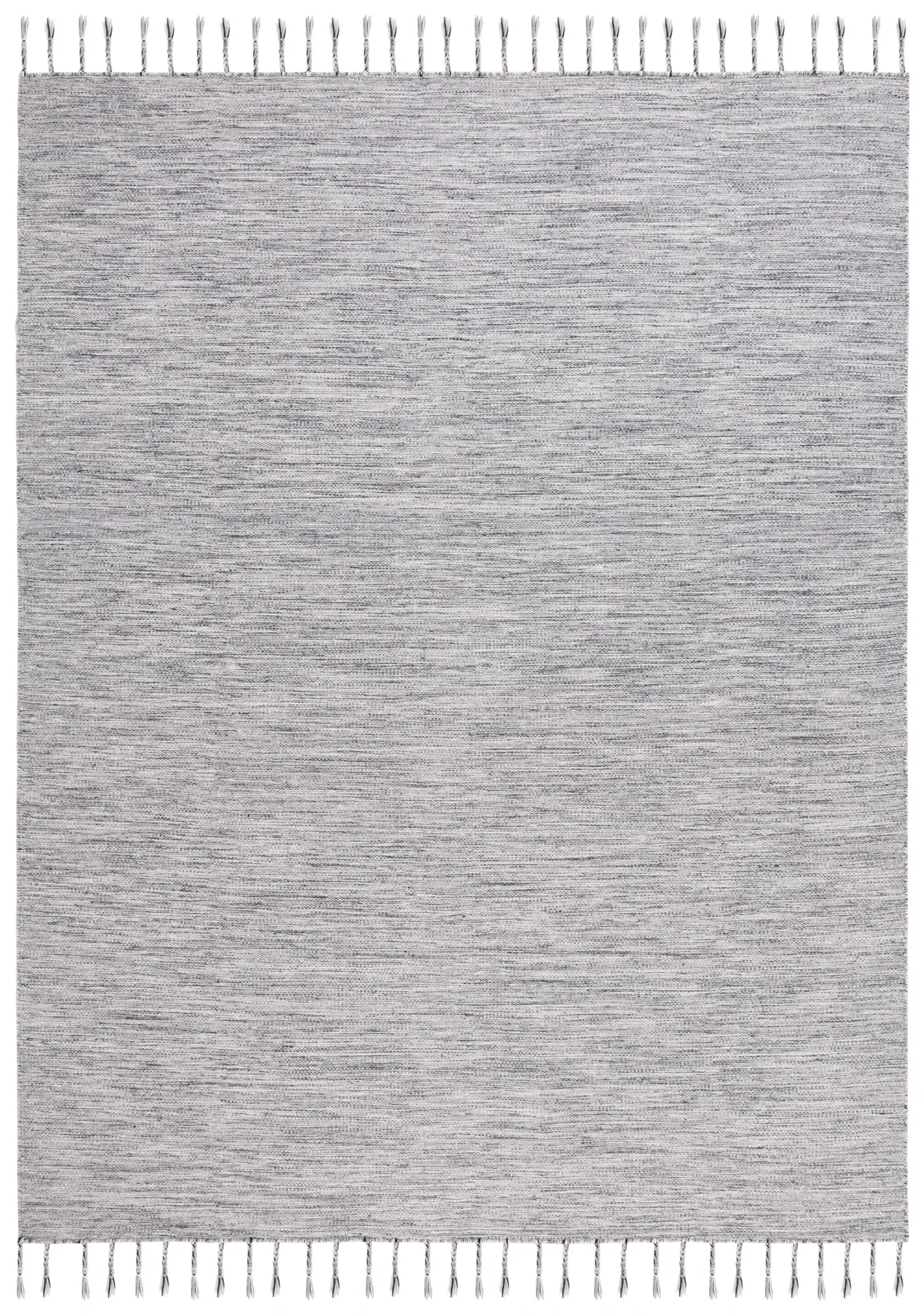 Dhurries Hampton Hand-Loomed Tasseled Wool Rug