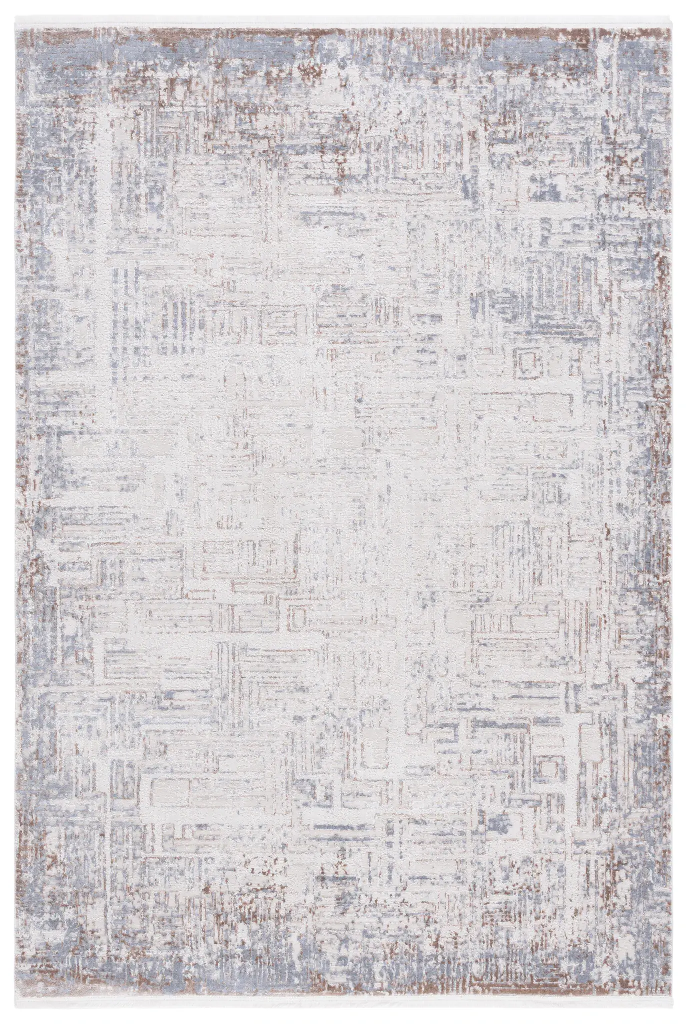 Diamond Linear Grid Rug