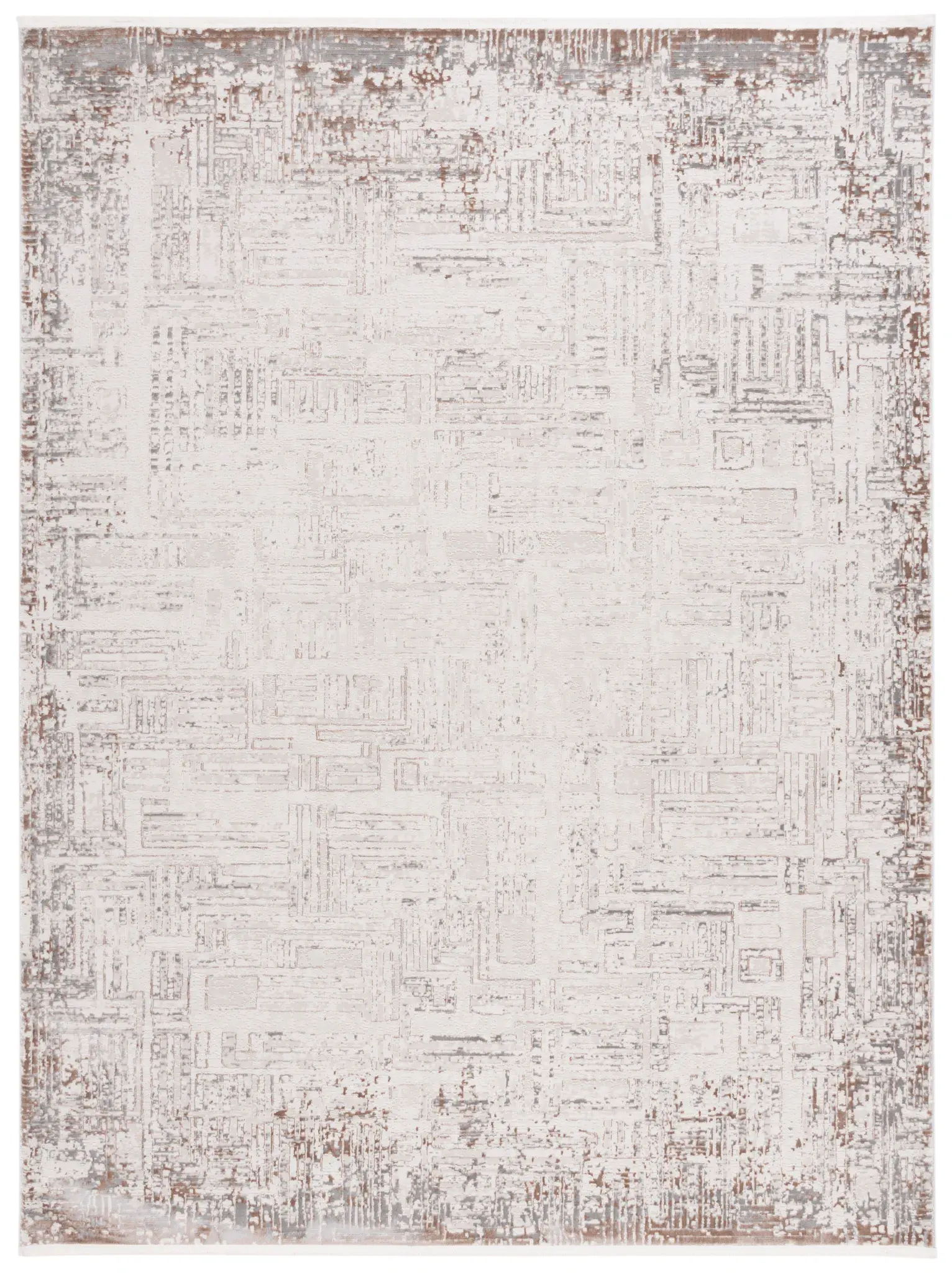 Diamond Linear Grid Rug