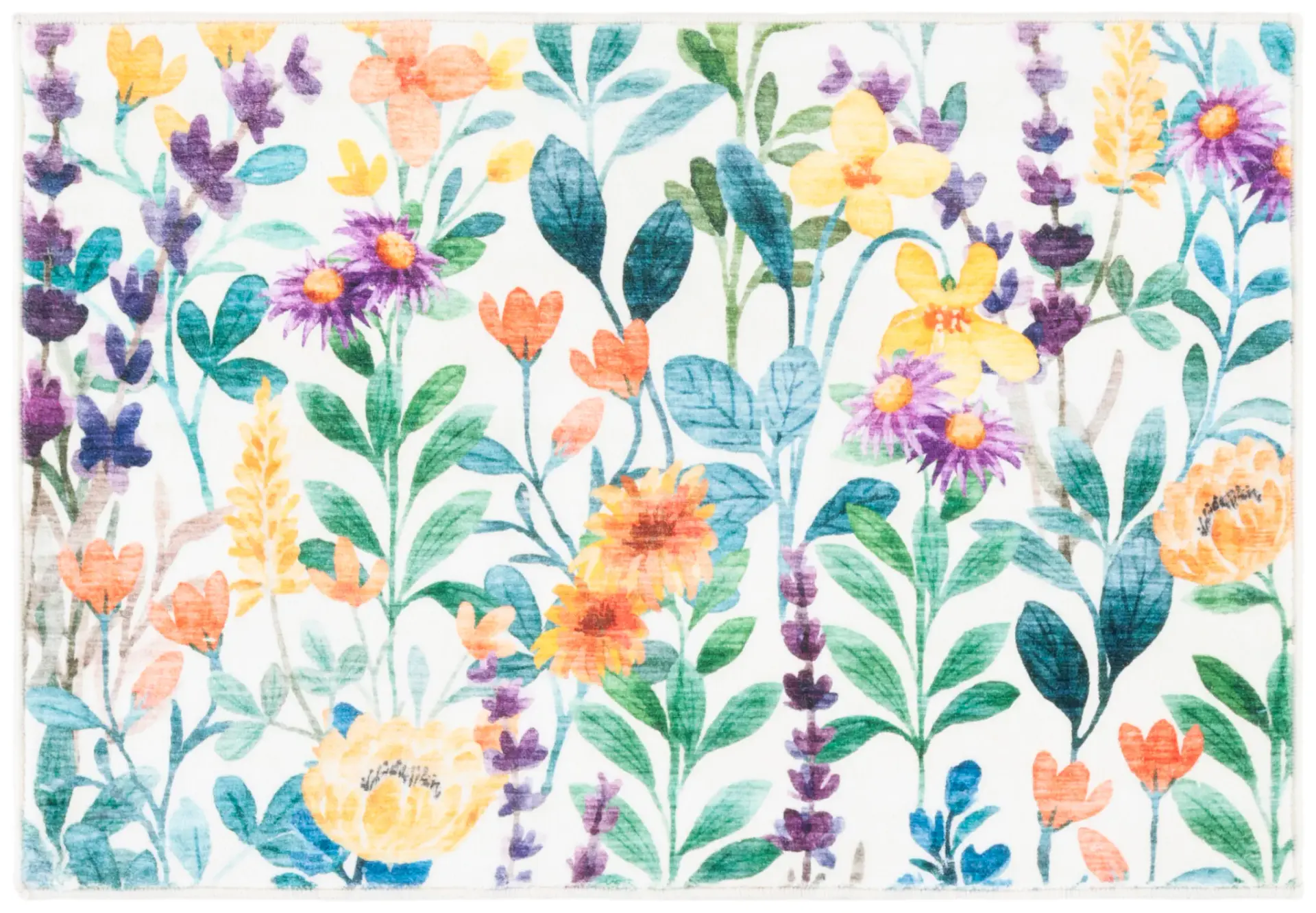 Botanical Washable Door & Kitchen Mat
