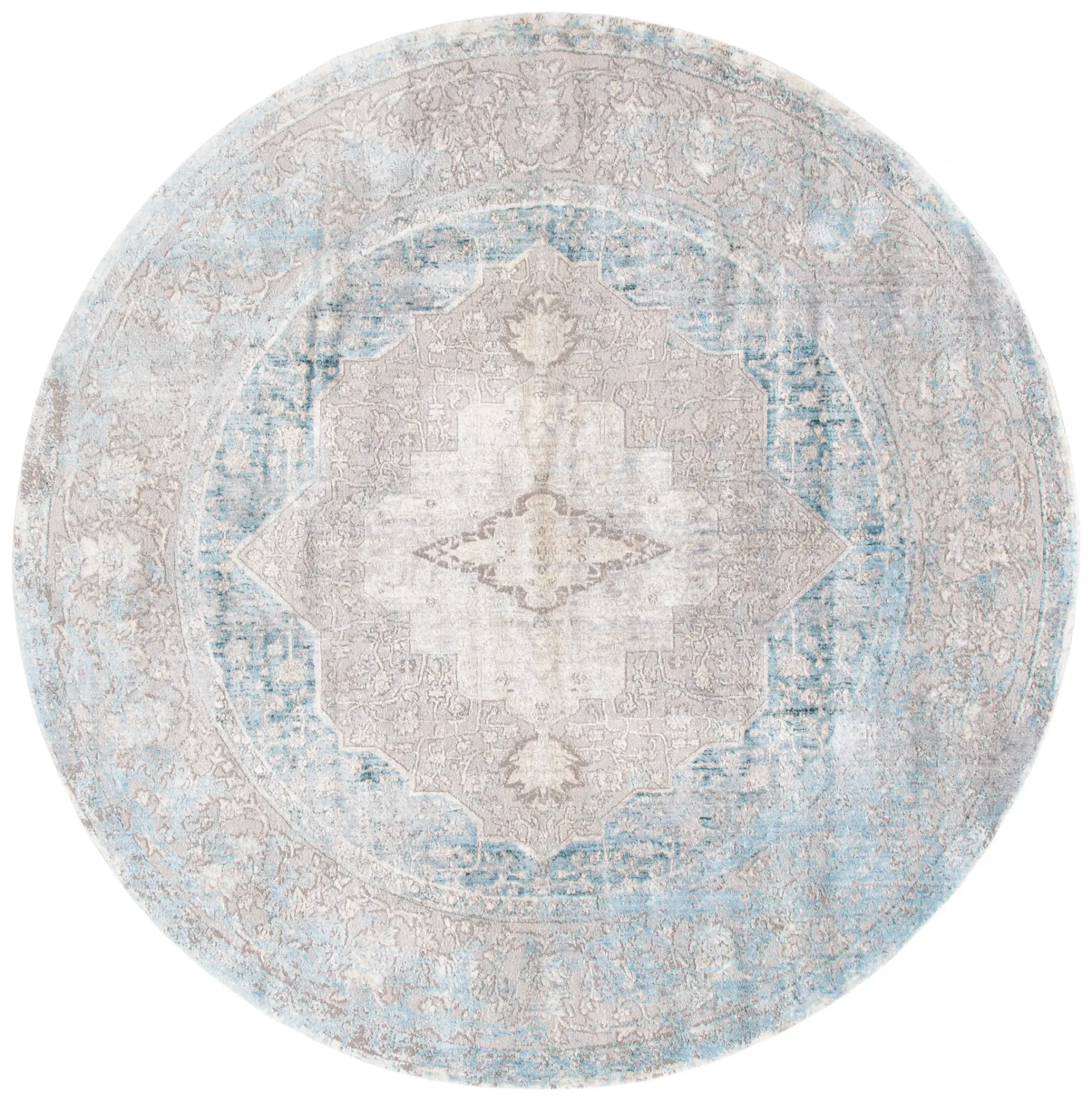 Dream Distressed Medallion Rug