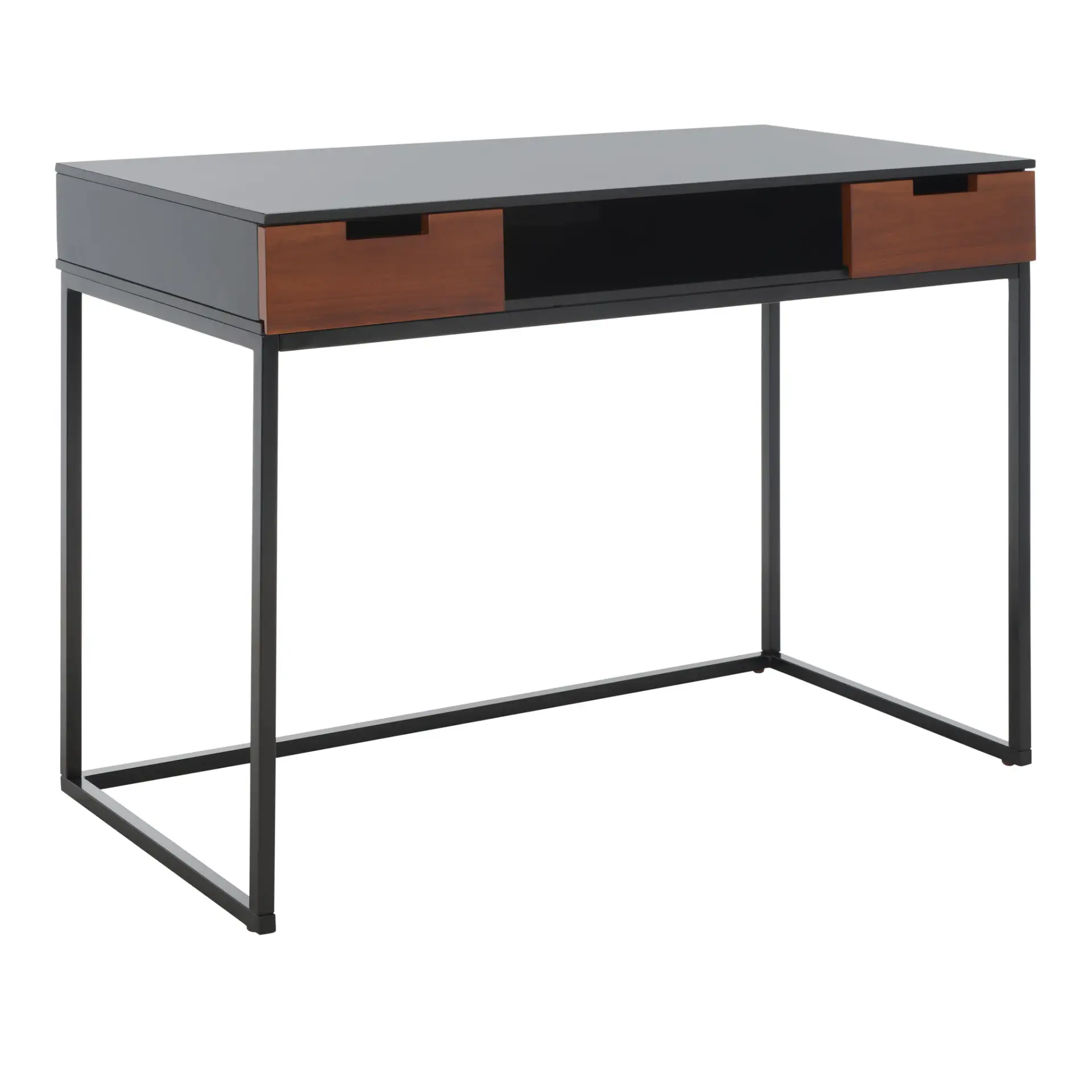 Vance Two-Drawer One-Shelf Desk