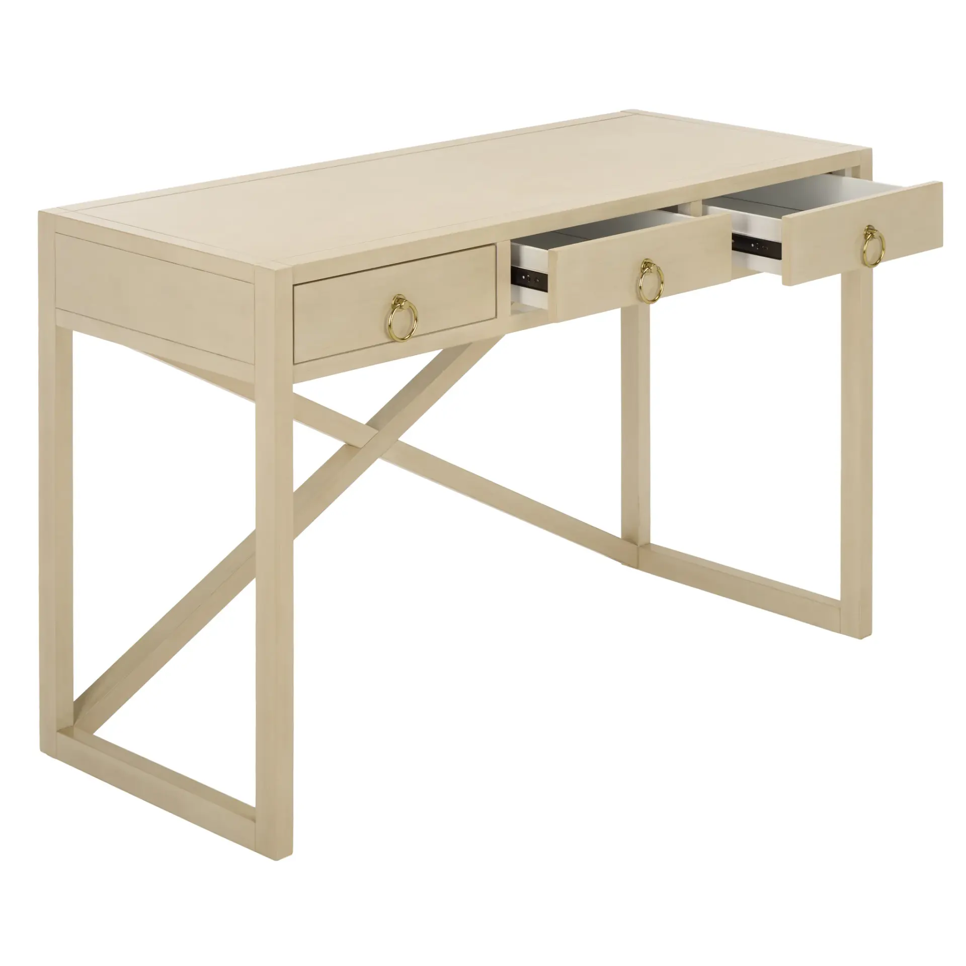 Sadie Three-Drawer Desk