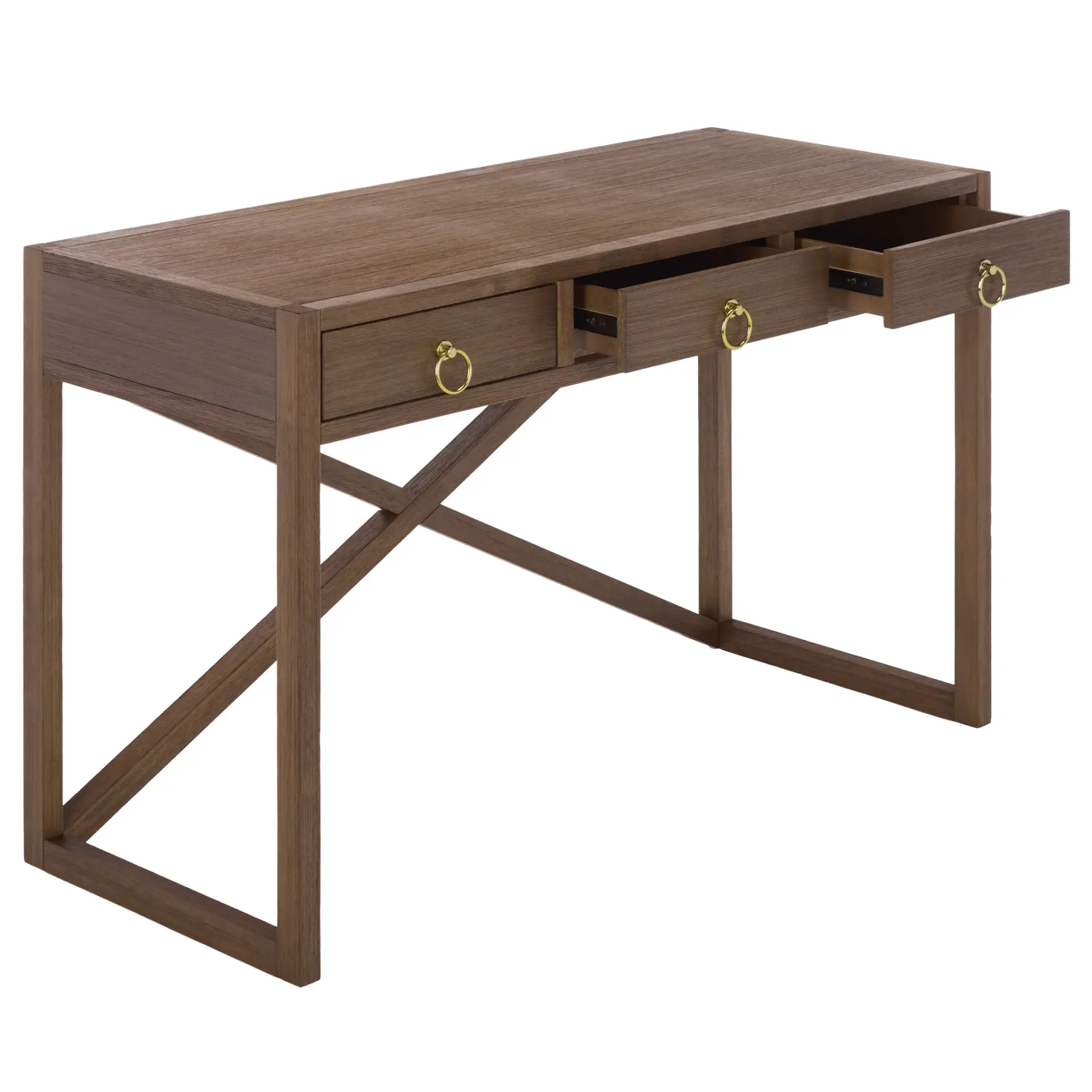 Sadie Three-Drawer Desk