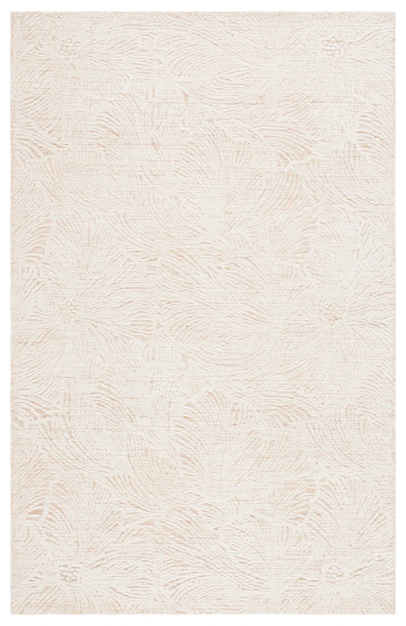 Ebony Botanical Bloom Hand-Tufted Wool Rug