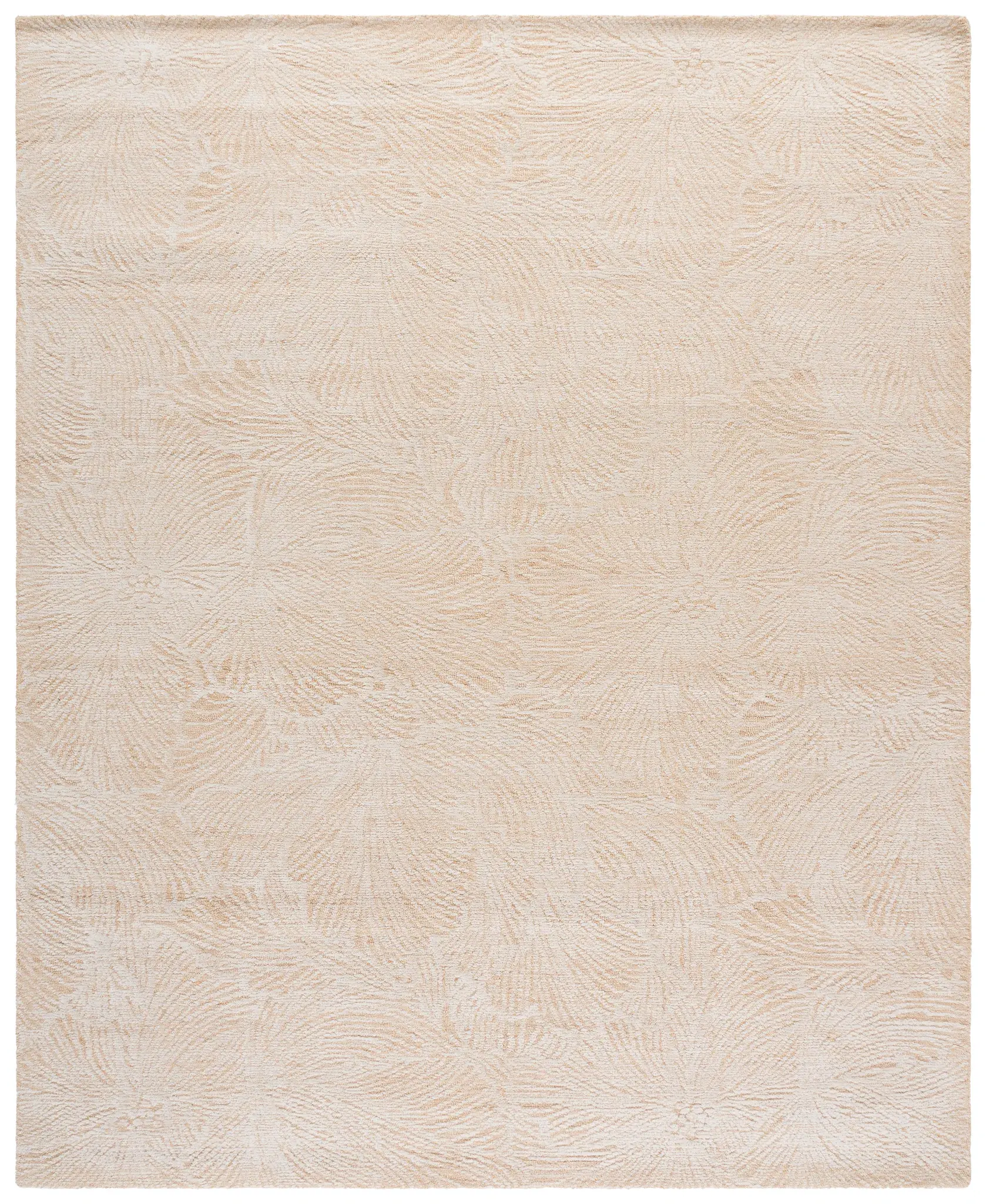 Ebony Botanical Bloom Hand-Tufted Wool Rug