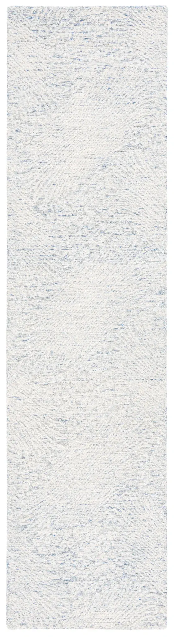 Ebony Wavy Chevron Hand-Tufted Wool Rug