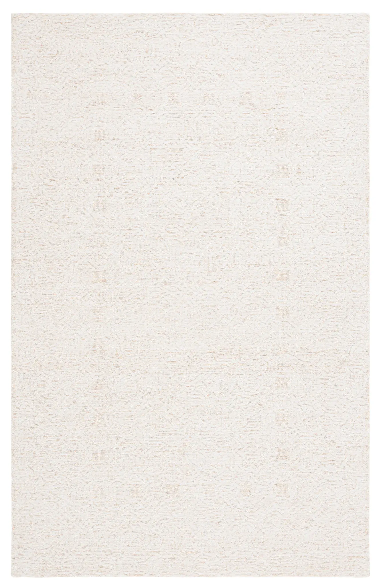 Ebony Textured Trellis Hand-Tufted Wool Rug