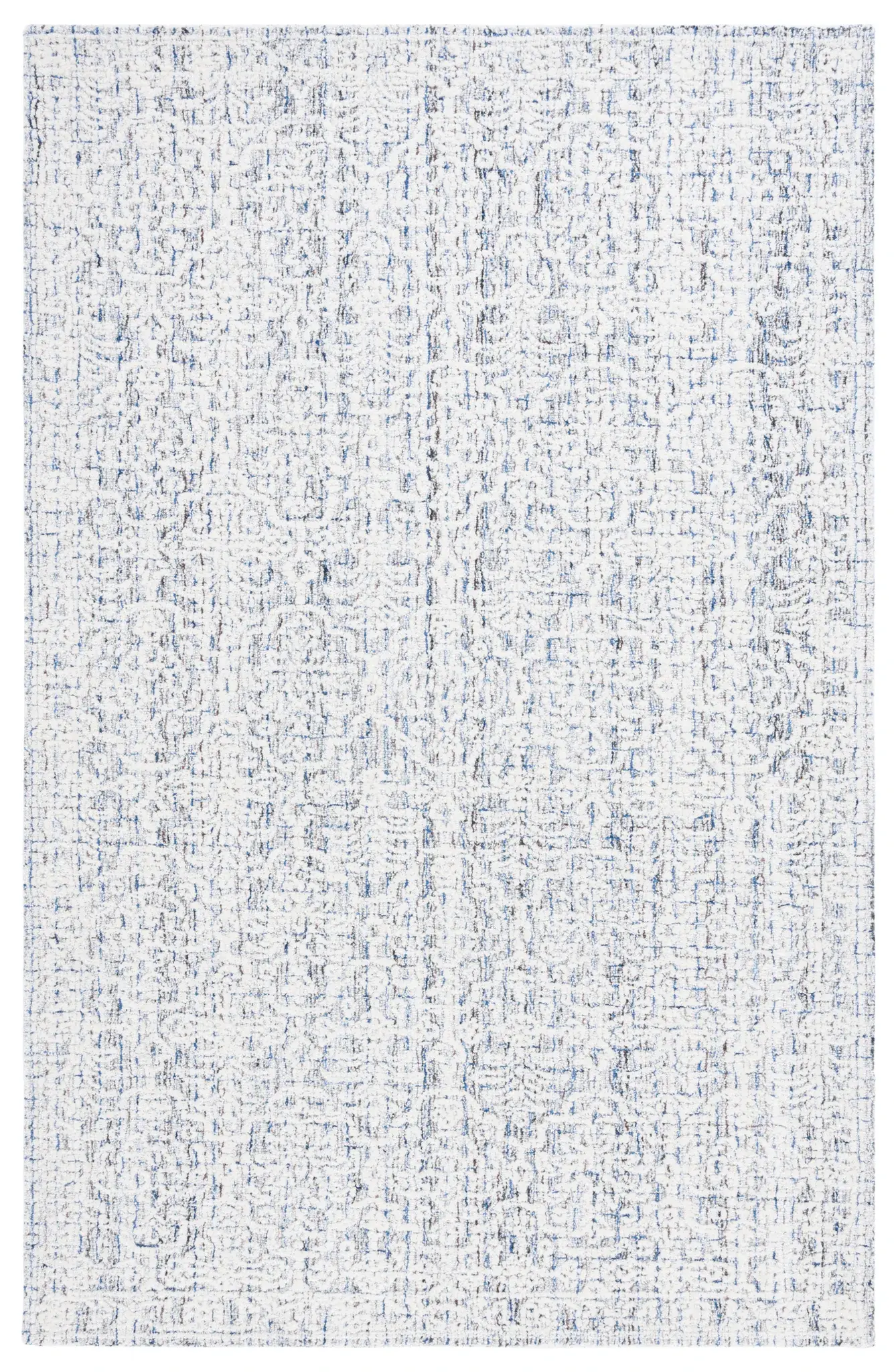 Ebony Broken Stripe Hand-Tufted Rug