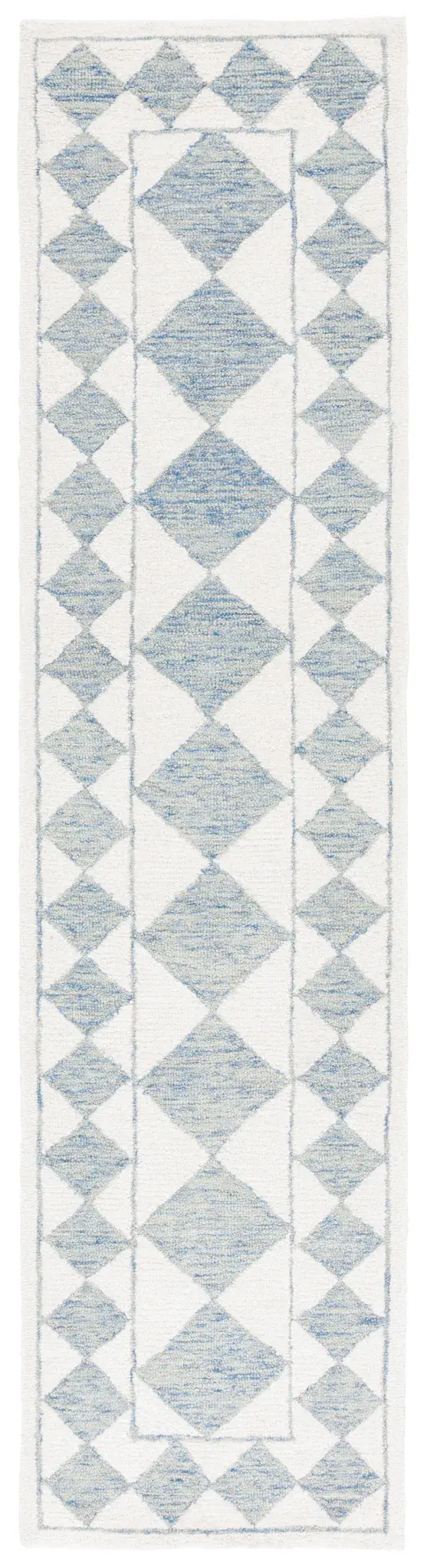 Ebony Checkerboard Hand-Tufted Rug