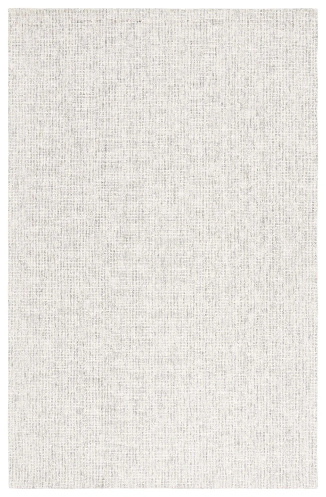 Ebony Linear Grid Hand-Tufted Rug