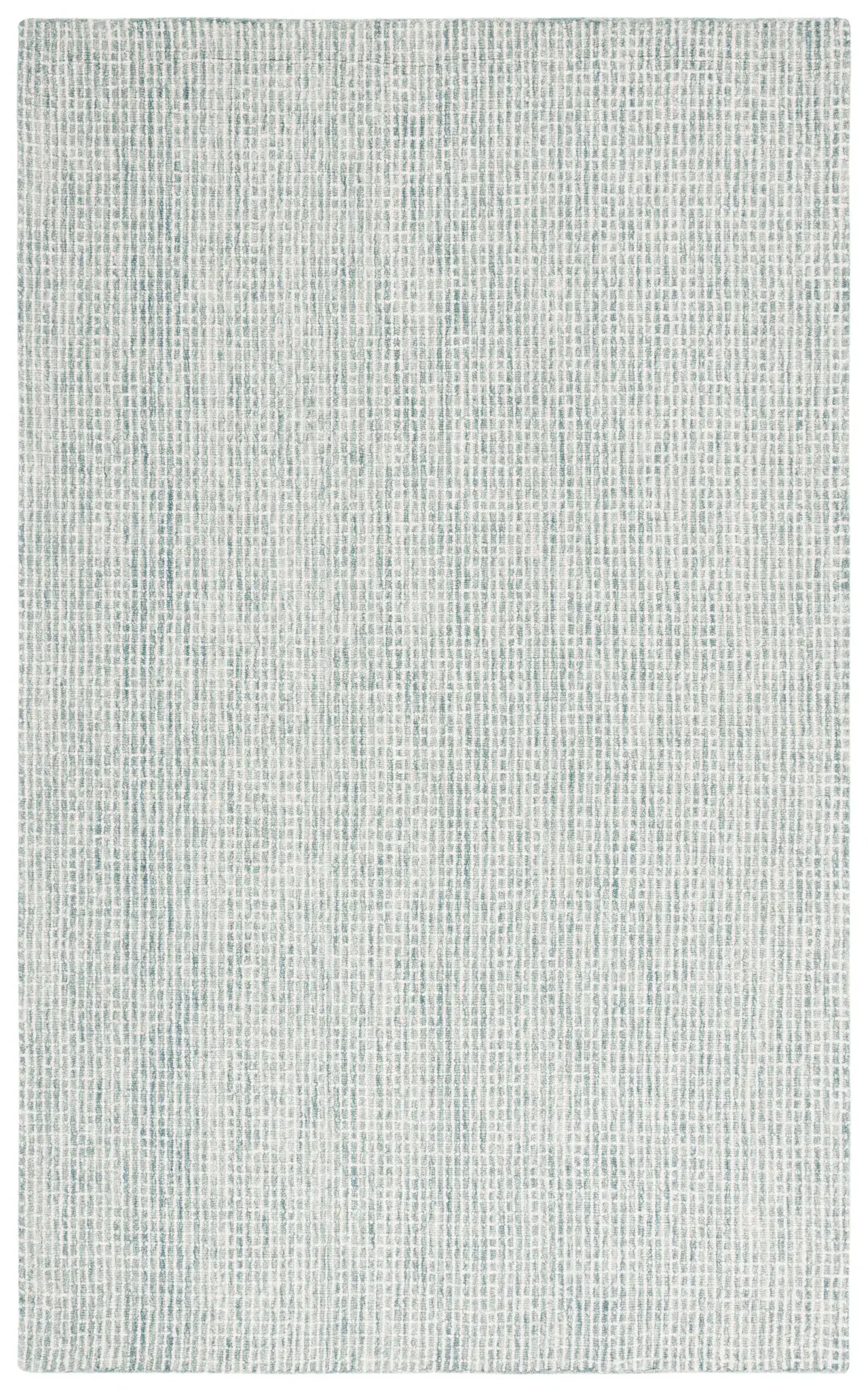 Ebony Linear Grid Hand-Tufted Rug
