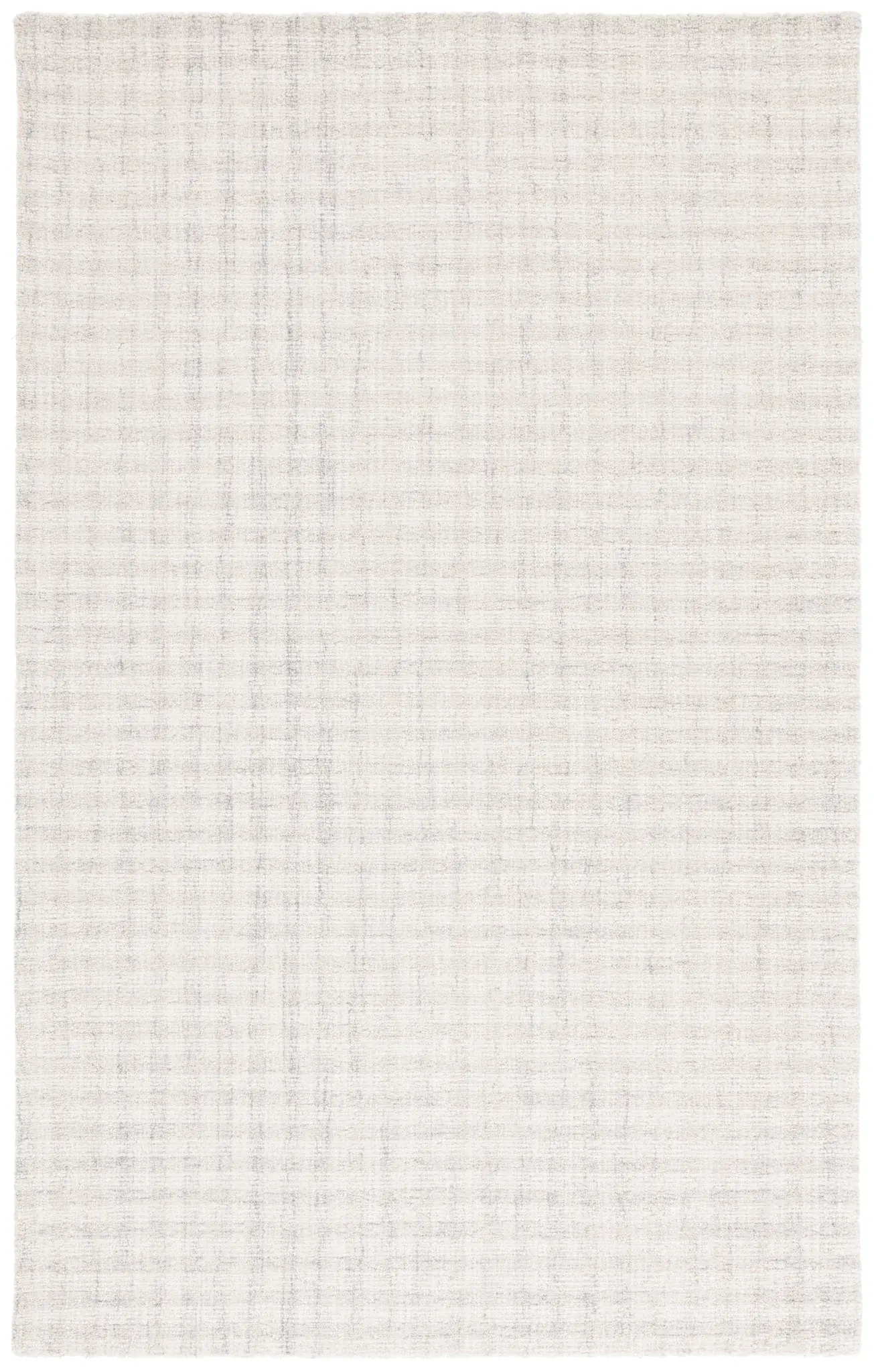 Ebony Checkered Hand-Tufted Wool Rug