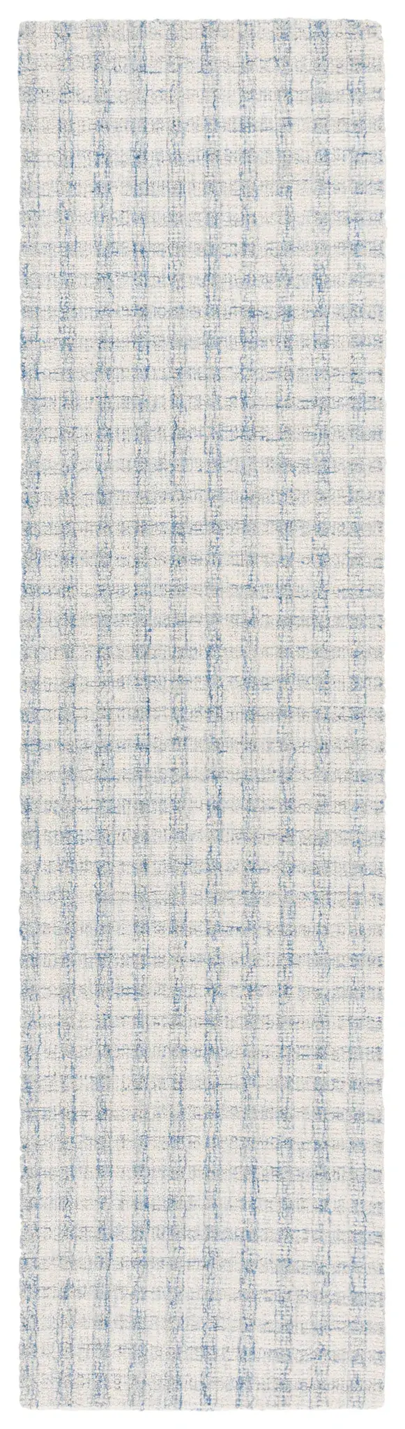 Ebony Checkered Hand-Tufted Wool Rug