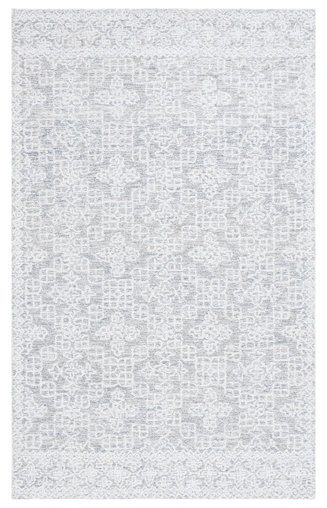 Ebony Tile Hand-Tufted Rug